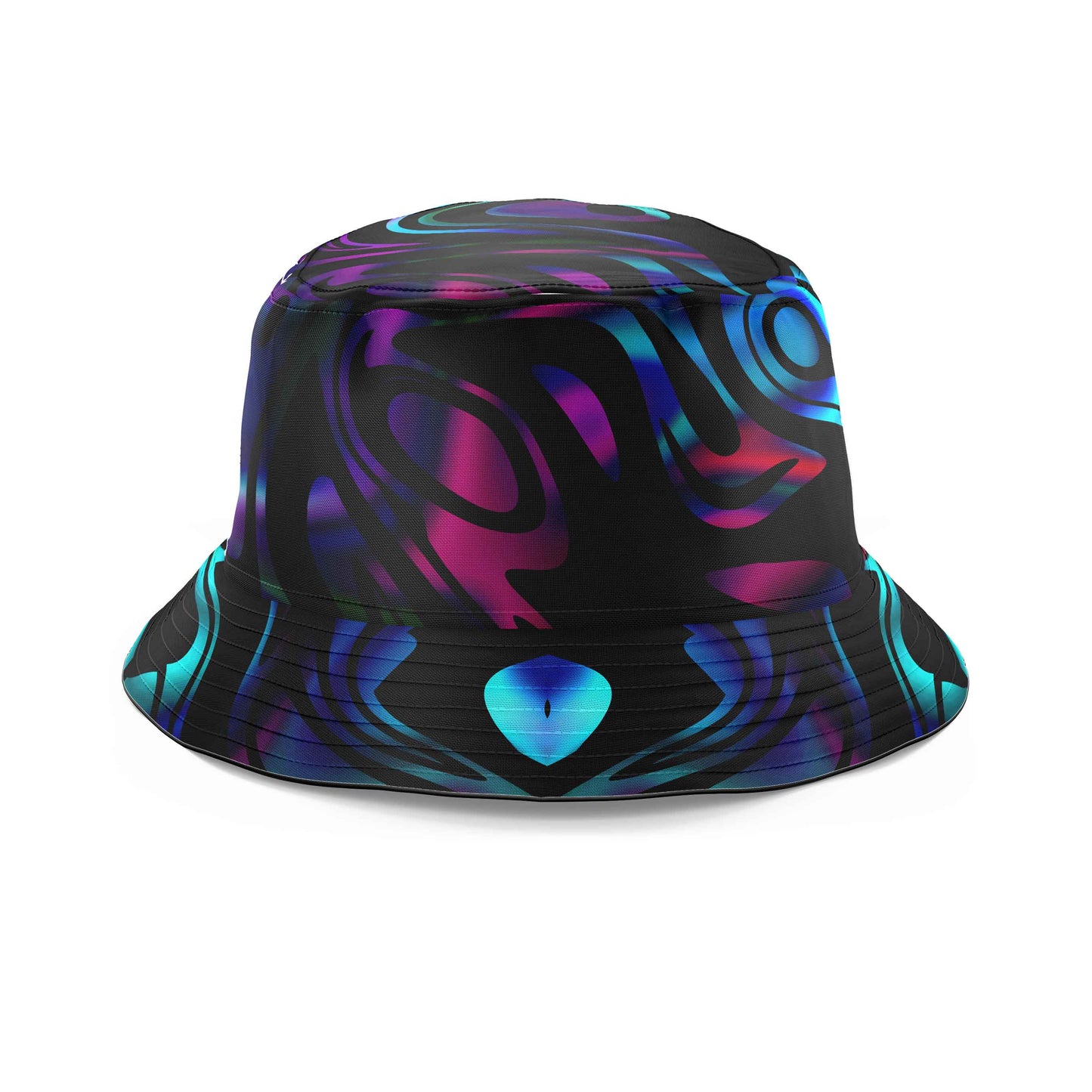 Dynamic Blues Bucket Hat, Sartoris Art, | iEDM