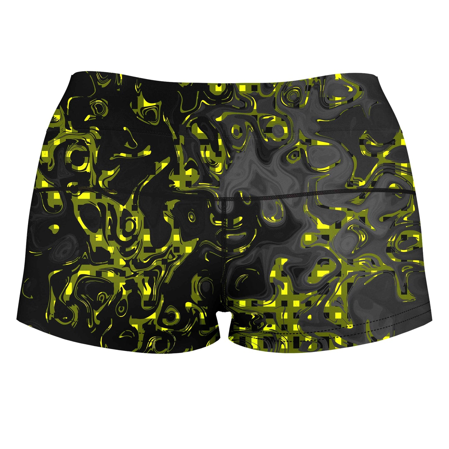 Beyond the Darkness High-Waisted Women's Shorts, Sartoris Art, | iEDM