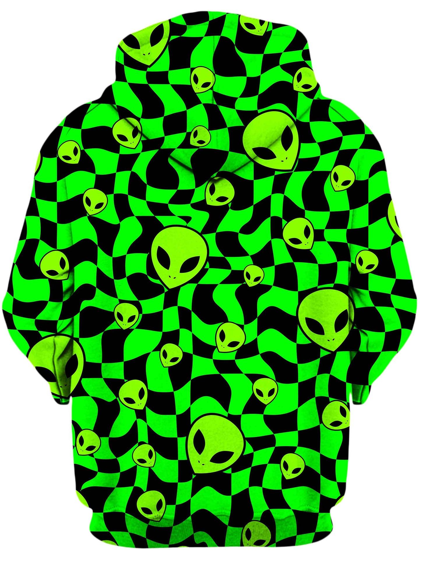Green Aliens Unisex Hoodie, Sartoris Art, | iEDM