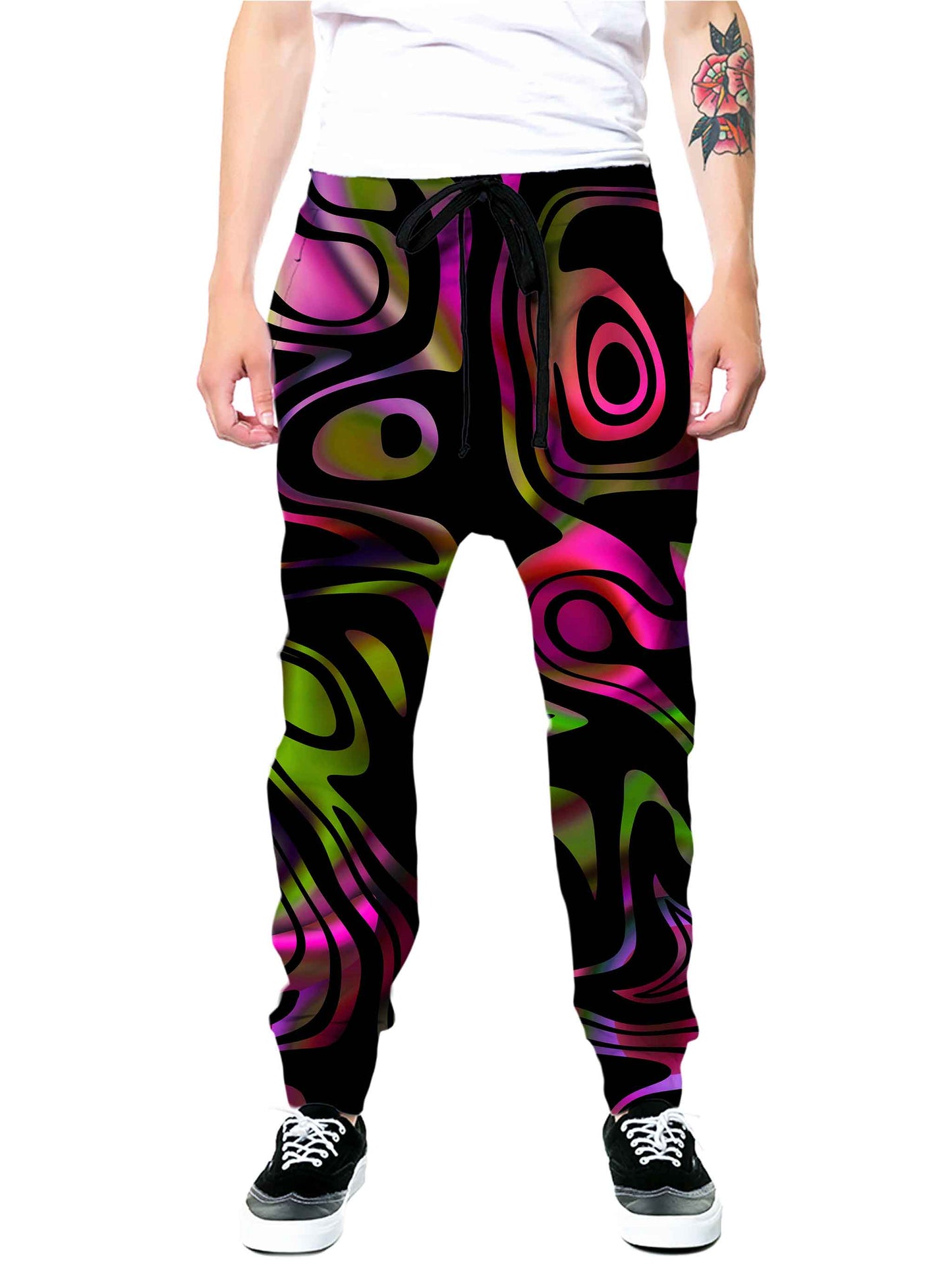 Loopy Abstract Joggers, Sartoris Art, | iEDM