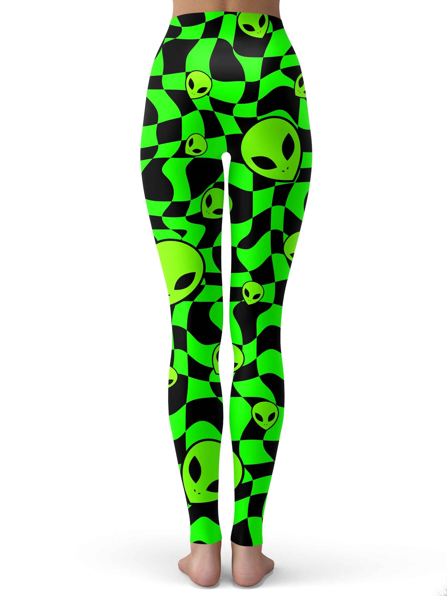 Green Aliens Leggings, Sartoris Art, | iEDM