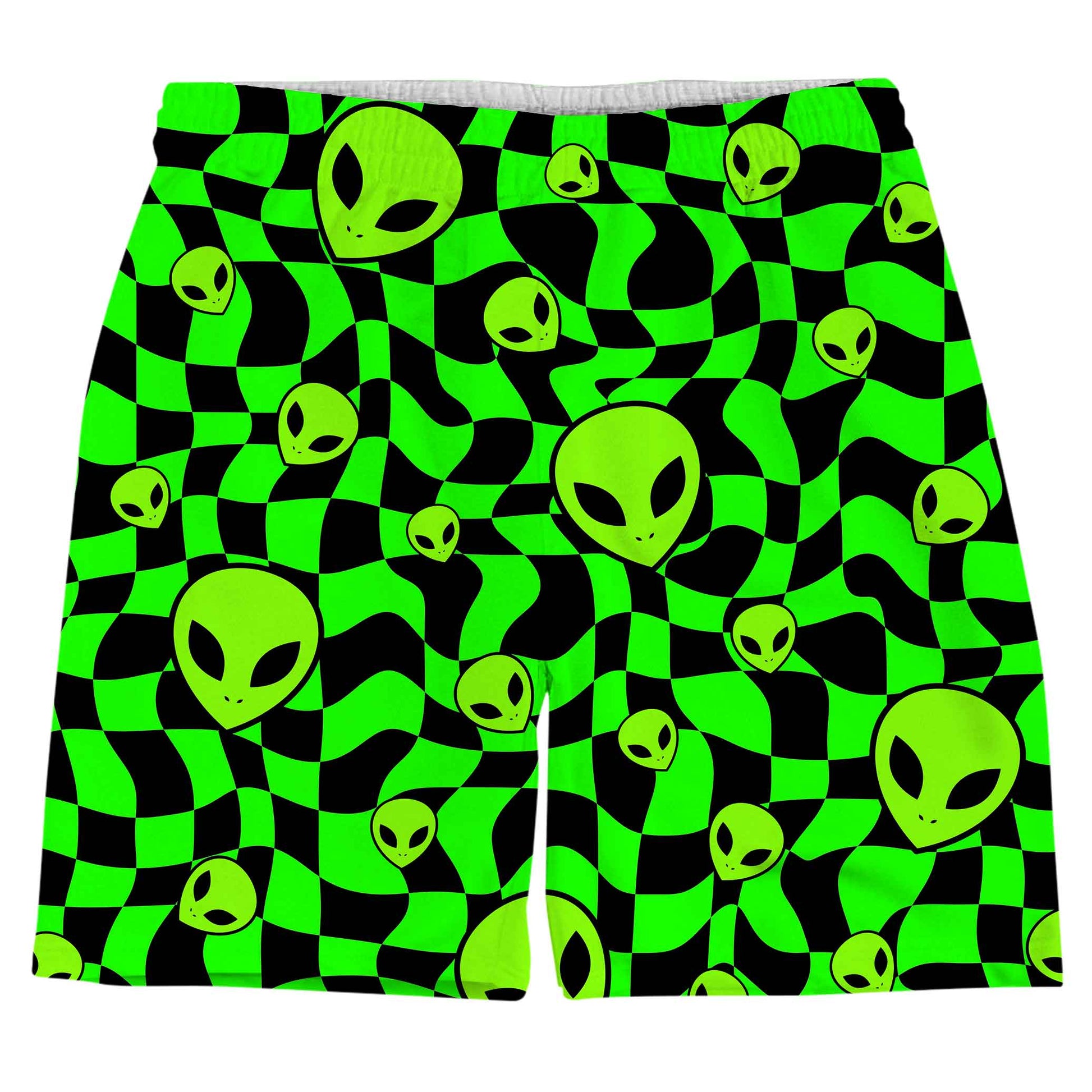 Green Aliens Weekend Shorts, Sartoris Art, | iEDM