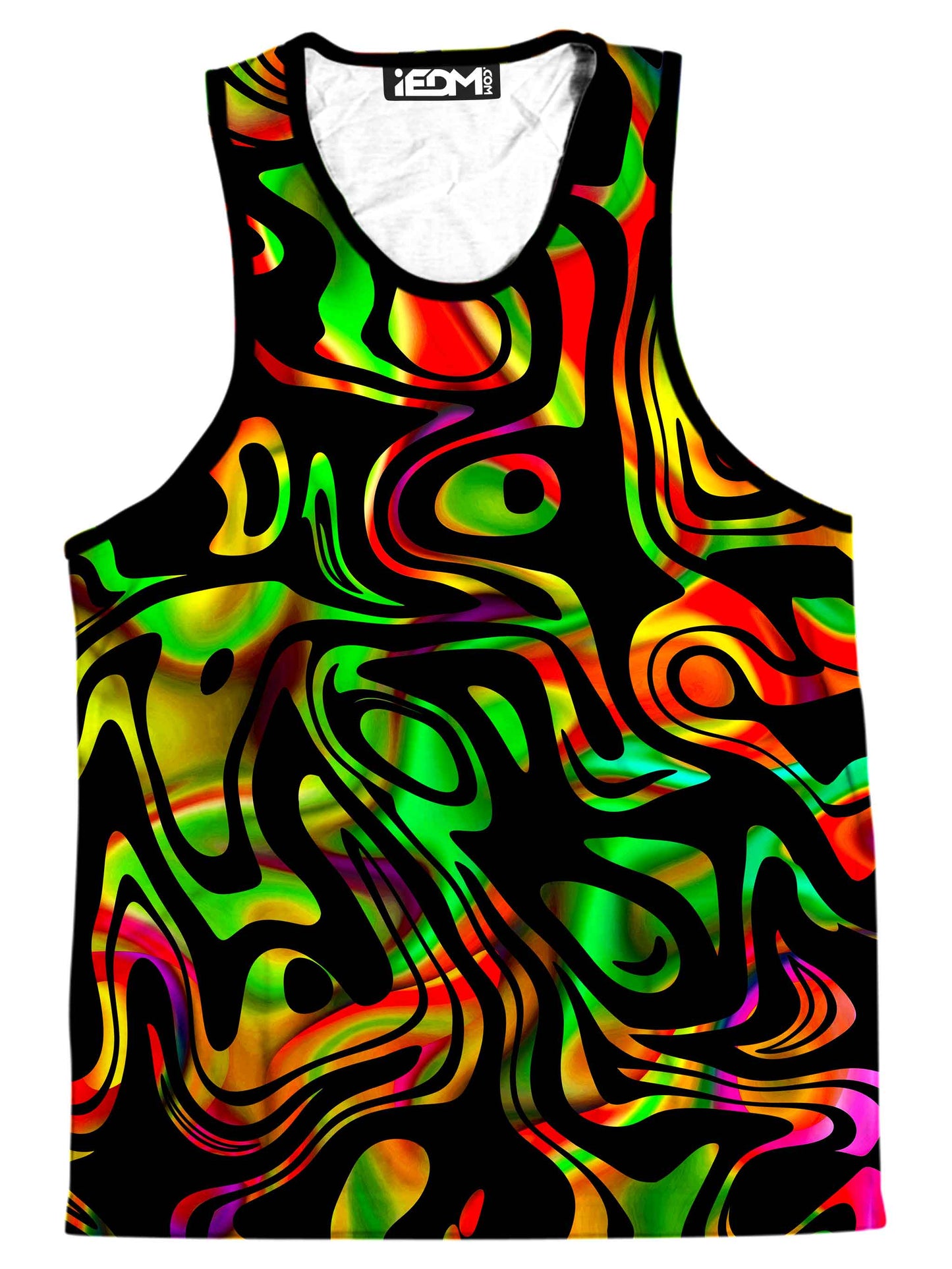 Trippy Flow Men's Tank, Sartoris Art, | iEDM