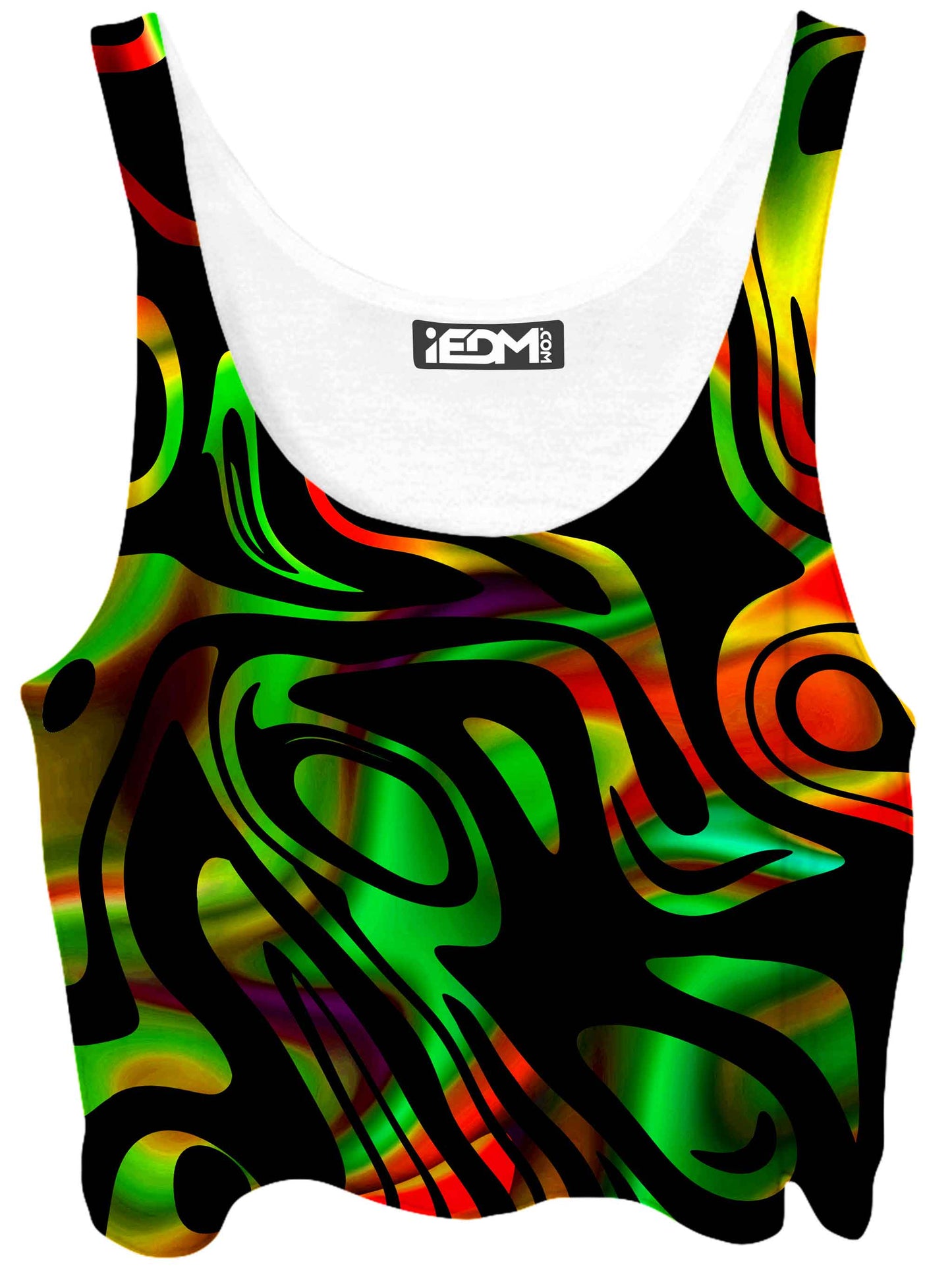 Trippy Flow Crop Top, Sartoris Art, | iEDM