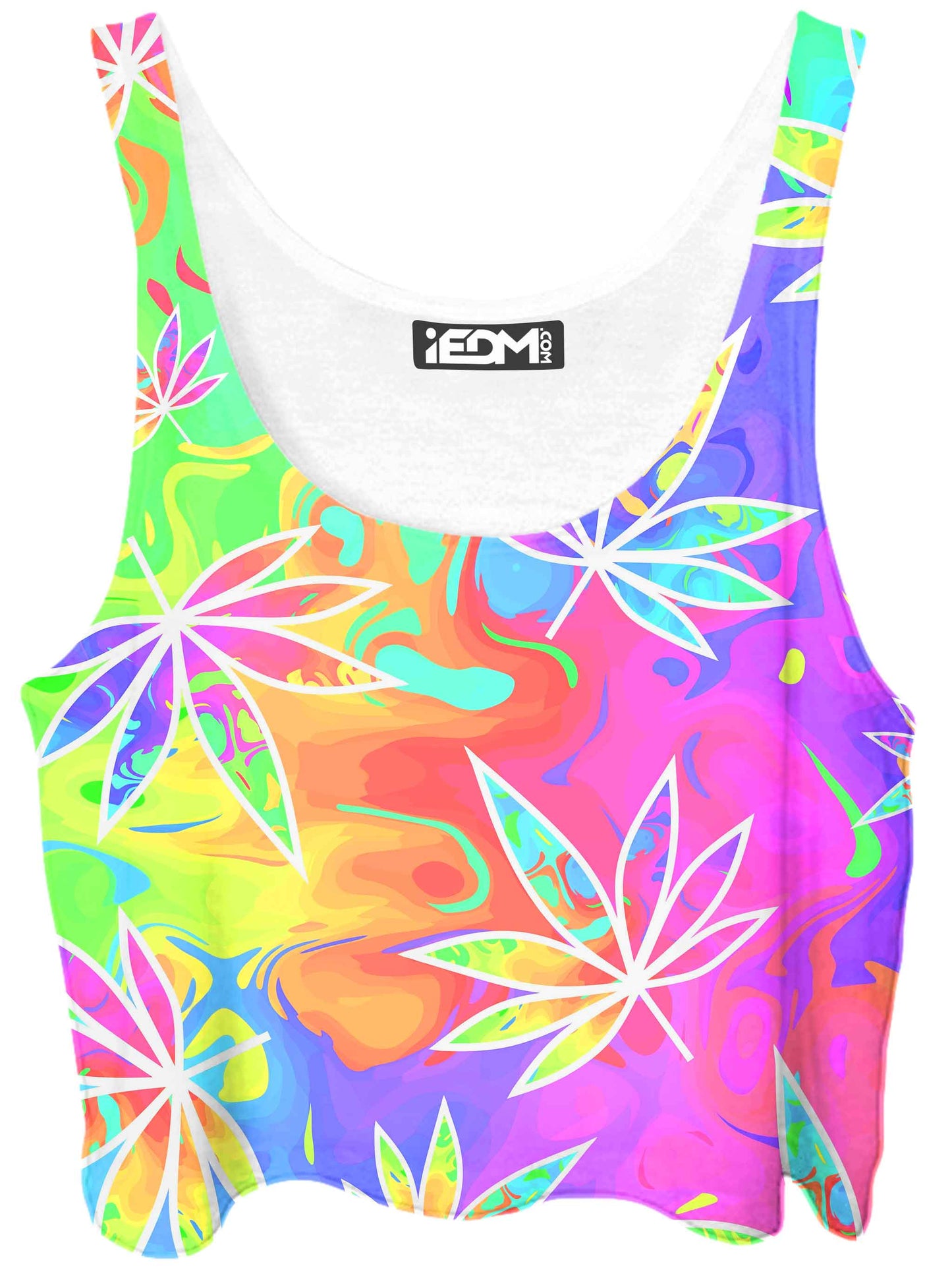 Weed Free Fall Crop Top, Sartoris Art, | iEDM