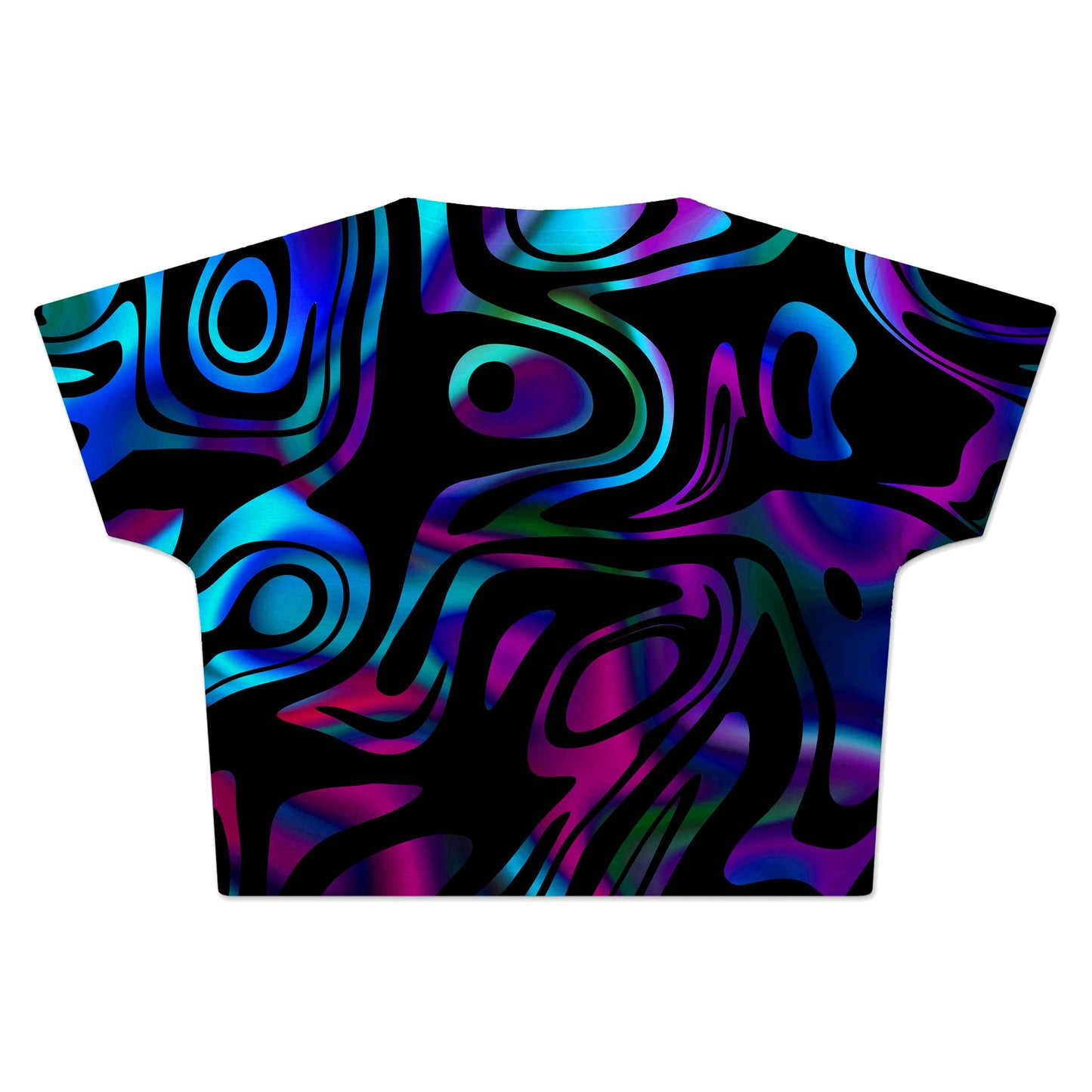 Dynamic Blues Crop Tee, Sartoris Art, | iEDM