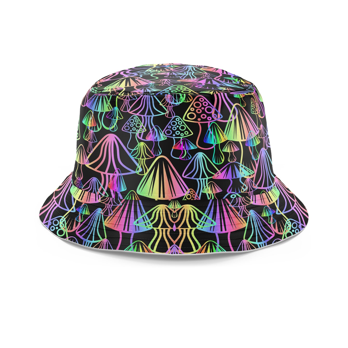 Magic Mushrooms Men's Tank and Shorts with Bucket Hat Combo, Sartoris Art, | iEDM