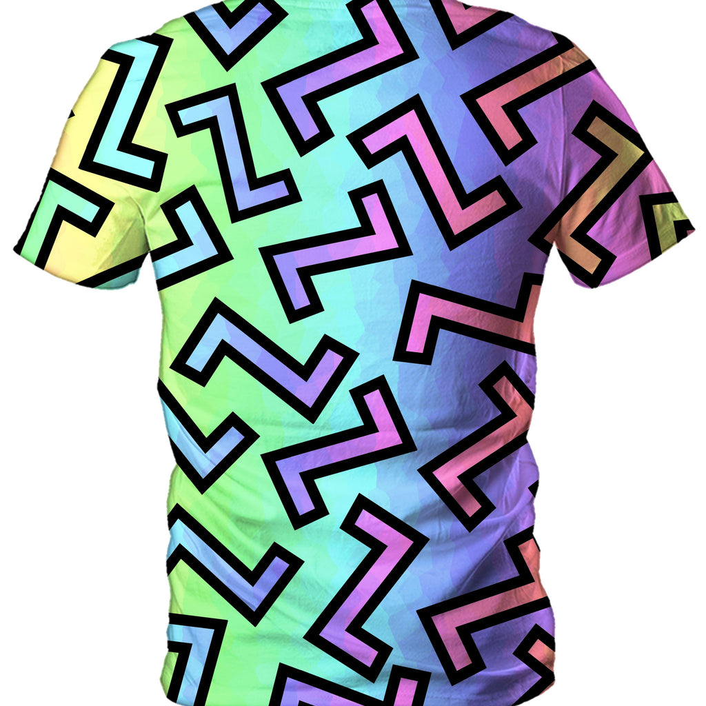 80s Rainbow Men's T-Shirt, Sartoris Art, | iEDM
