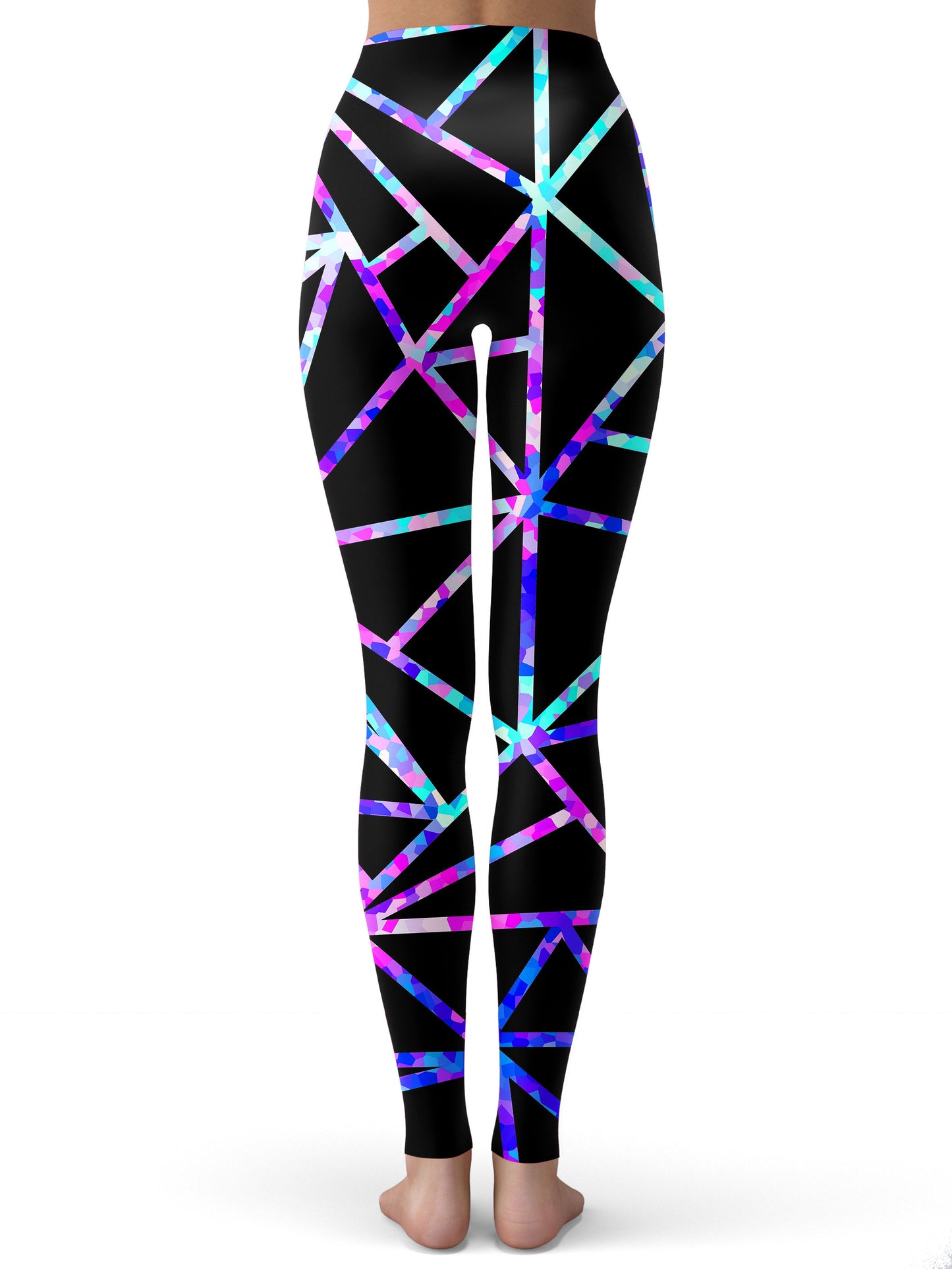 Glitter Geometric Leggings, Sartoris Art, | iEDM