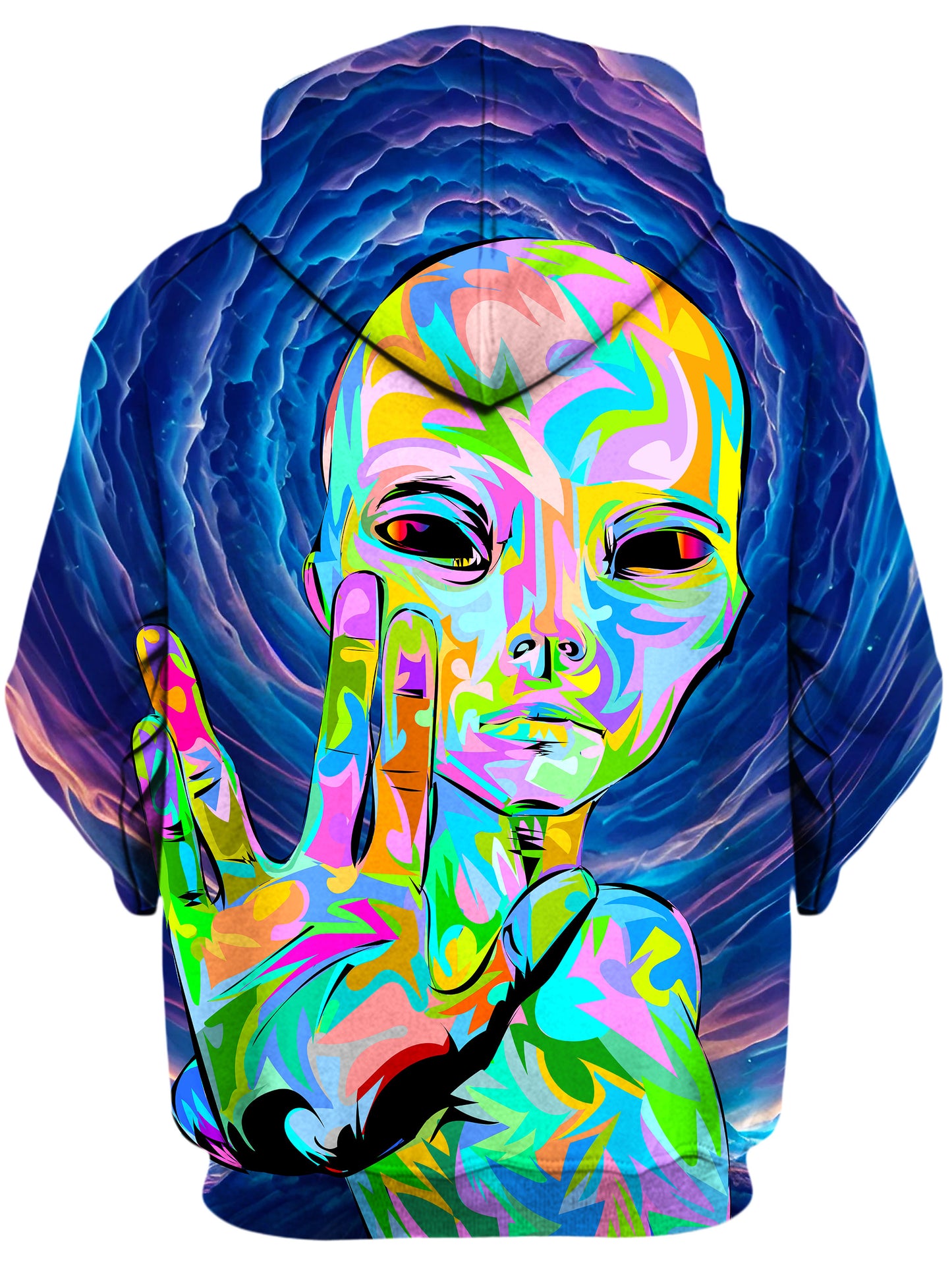 I Come in Peace Unisex Hoodie, Technodrome, | iEDM