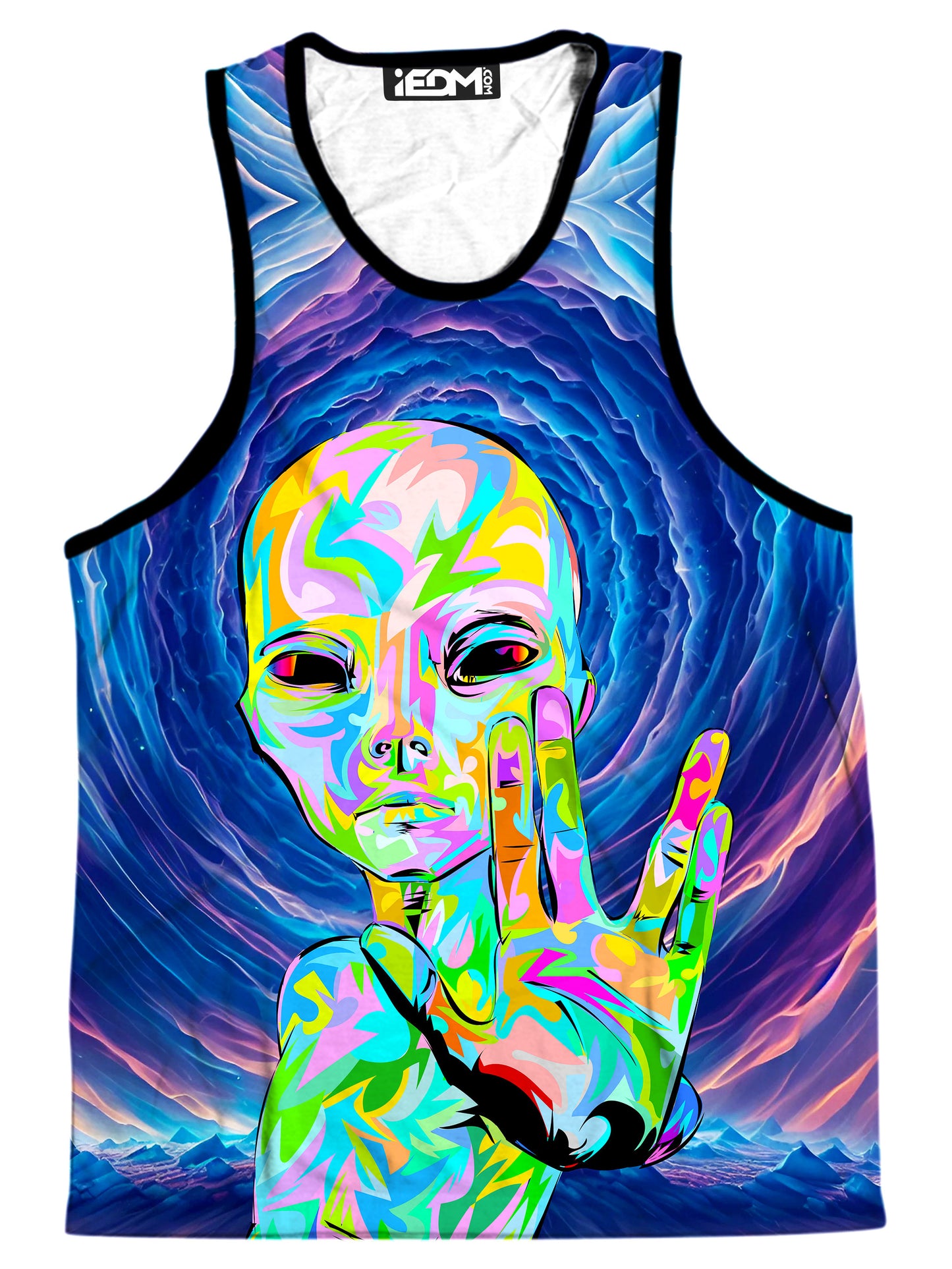 I Come in Peace Men's Tank, Technodrome, | iEDM