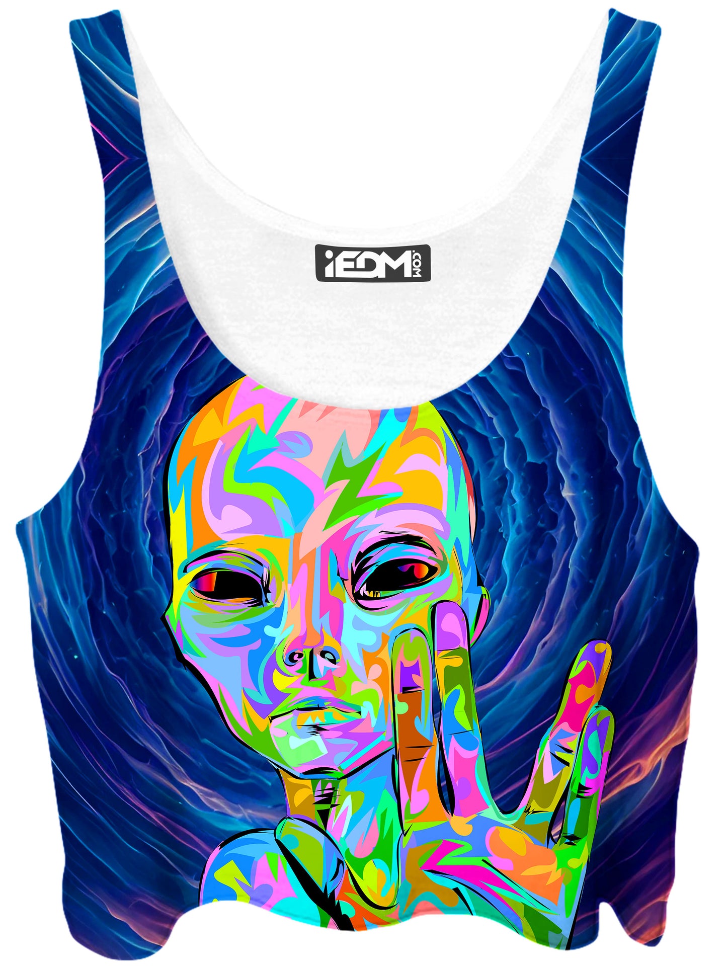 I Come in Peace Crop Top, Technodrome, | iEDM
