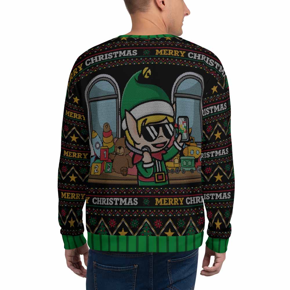 Elfmas Ugly Sweatshirt, iEDM, | iEDM