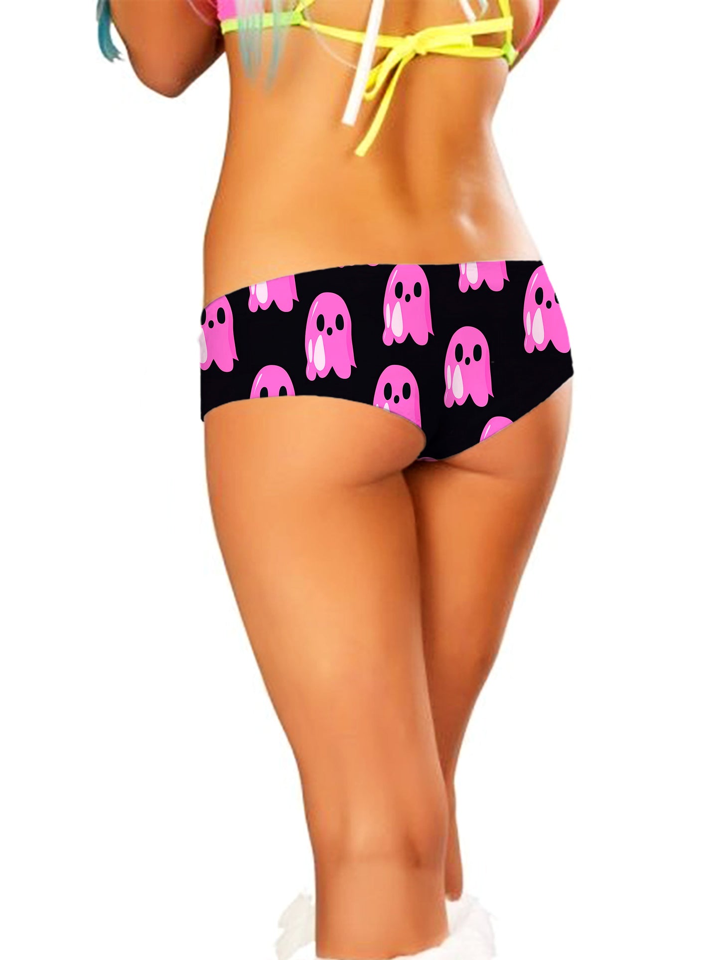 Ghost Clique Booty Shorts - iEDM