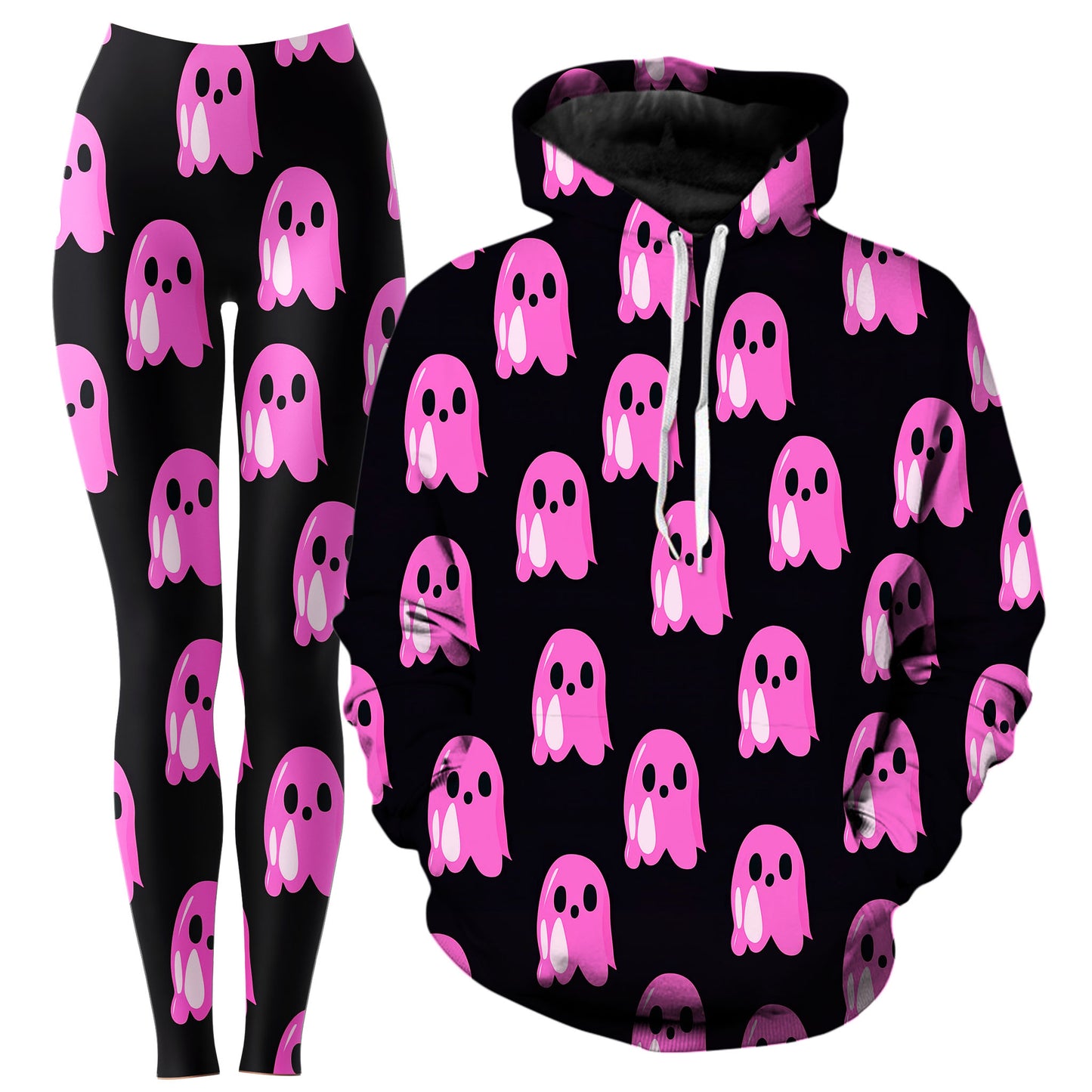 Ghost Clique Hoodie and Leggings Combo - iEDM