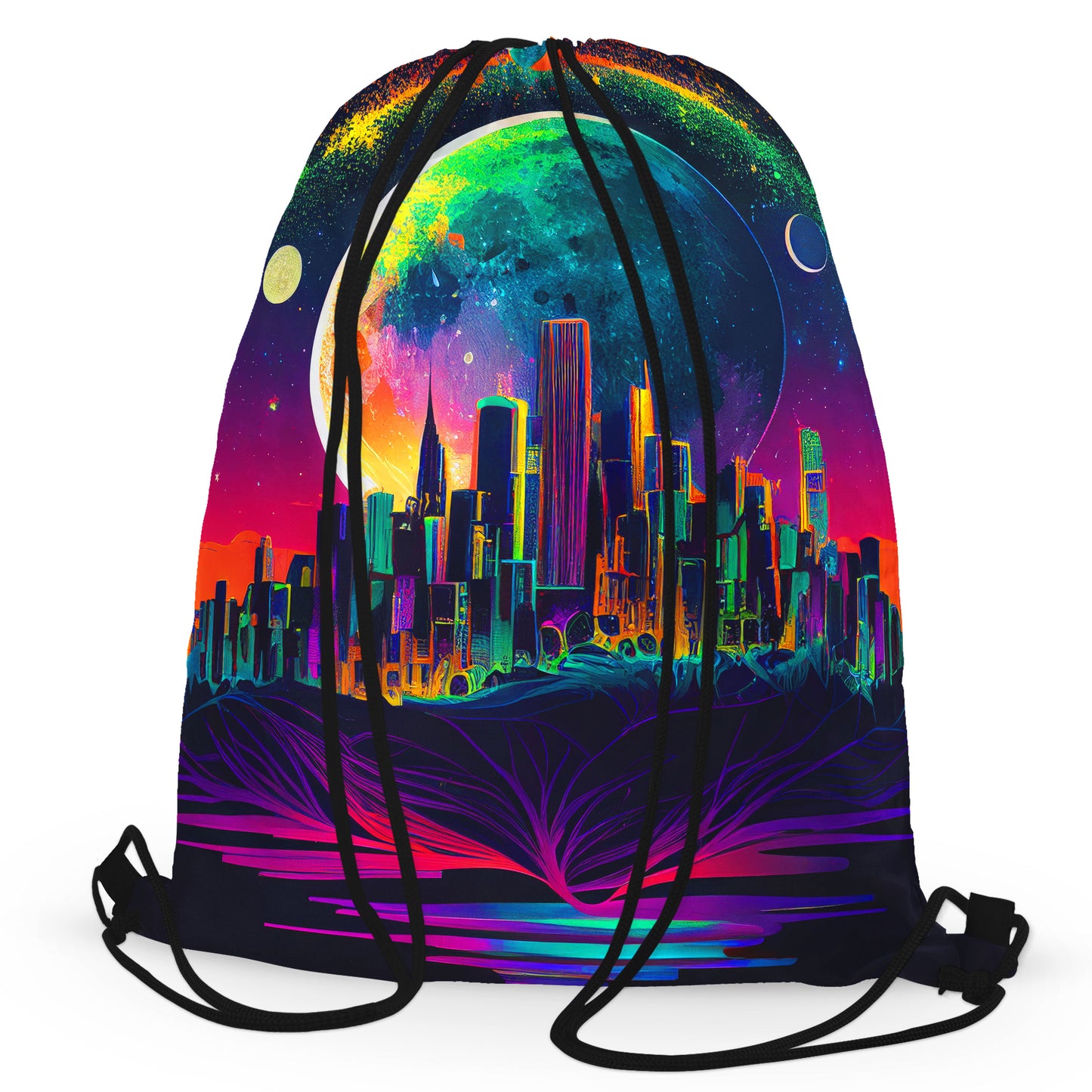 Back to Reality Drawstring Bag, iEDM, | iEDM