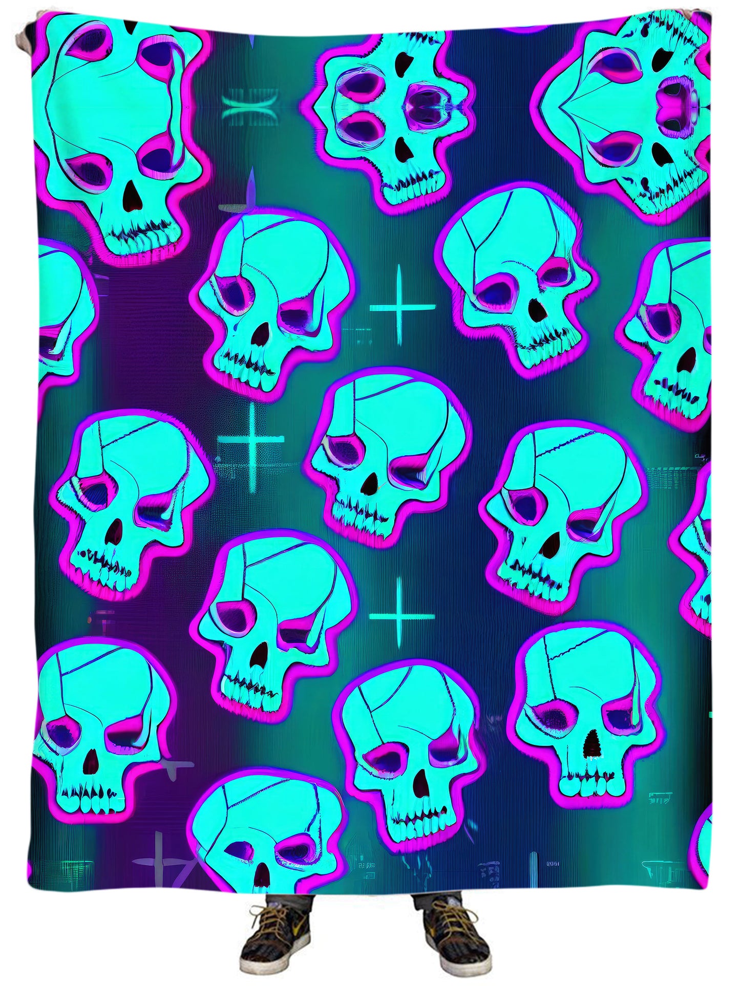 Neon Fright Plush Blanket, iEDM, | iEDM