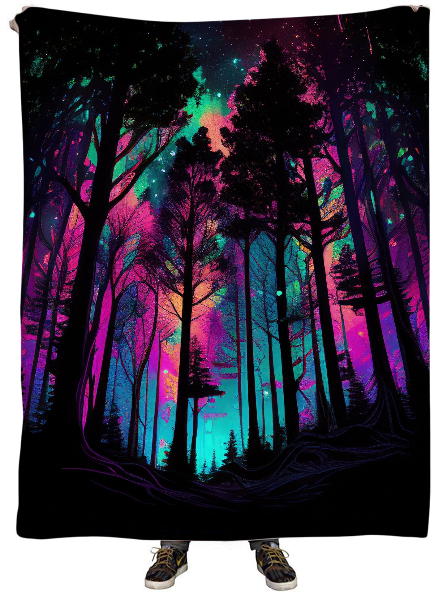 Psilo Woods Plush Blanket, iEDM, | iEDM