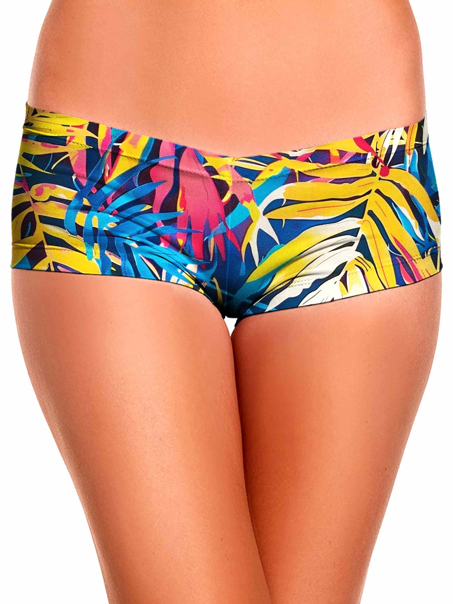 Jungle Folio Crop Top and Booty Shorts Combo, iEDM, | iEDM