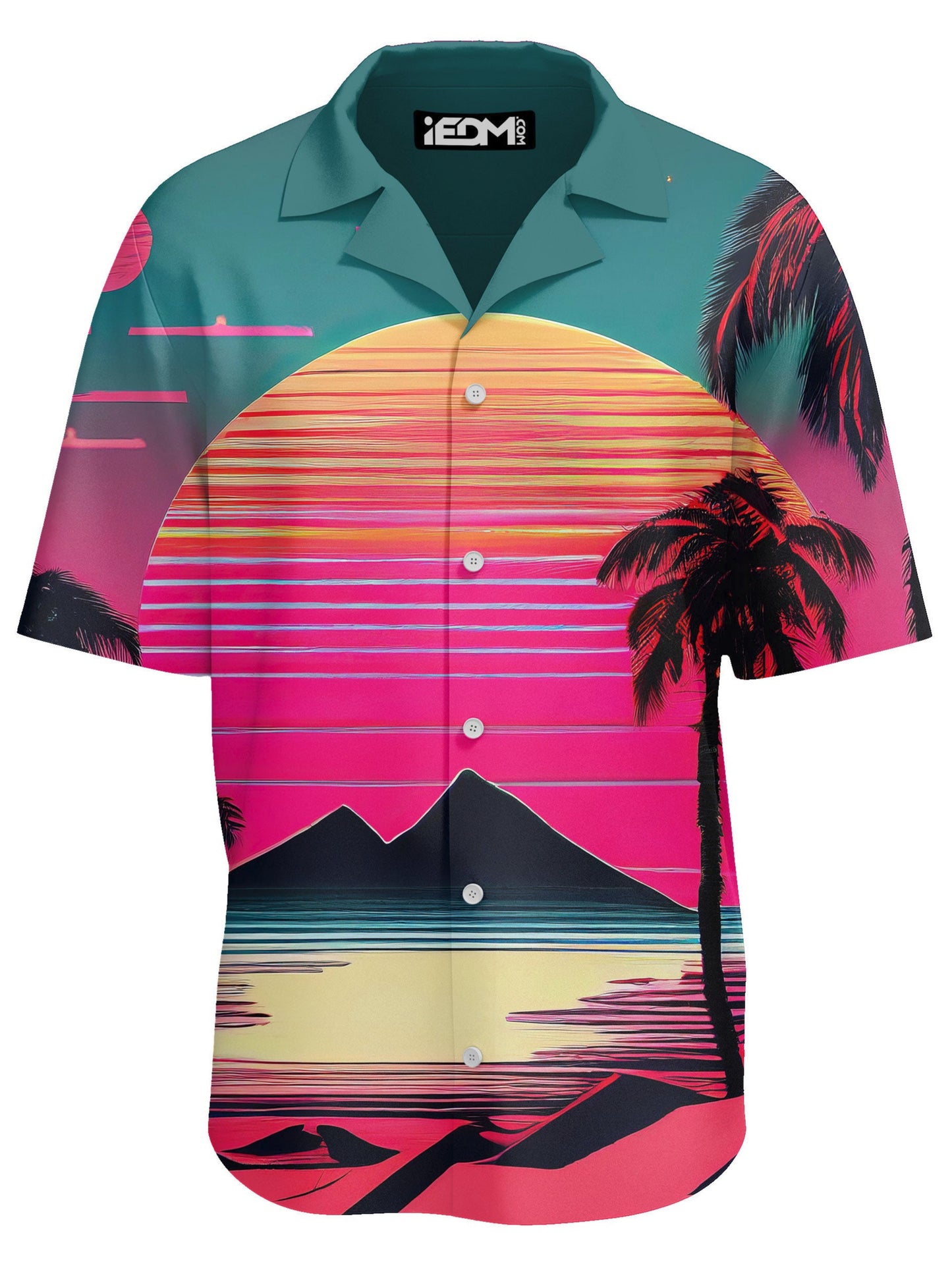 Beach Sunset Hawaiian Shirt, iEDM, | iEDM