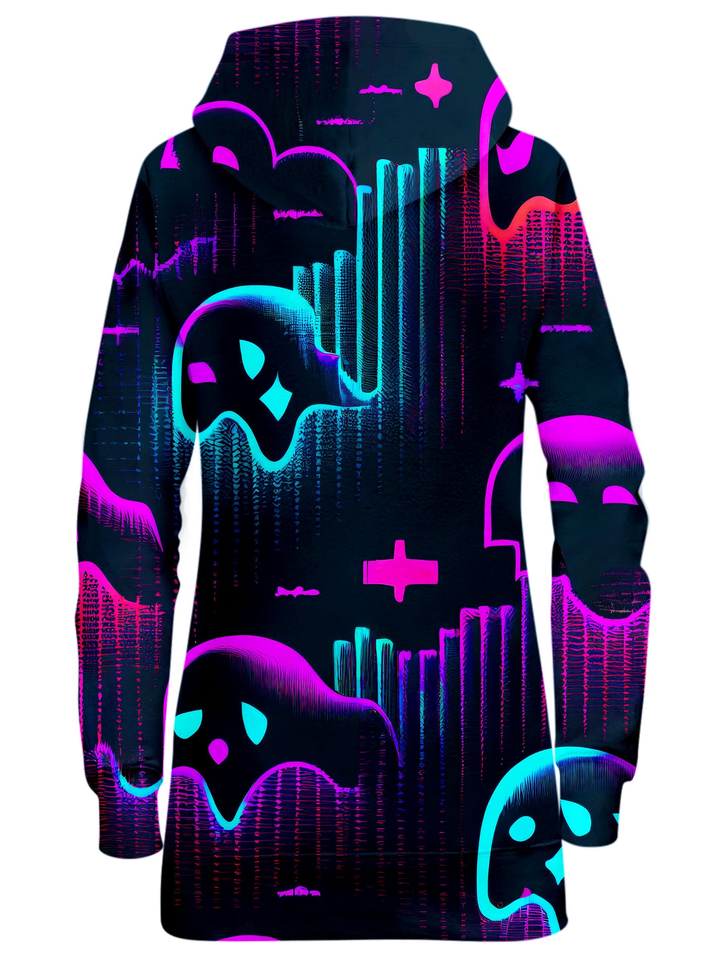 Ghost Melt Hoodie Dress, iEDM, | iEDM