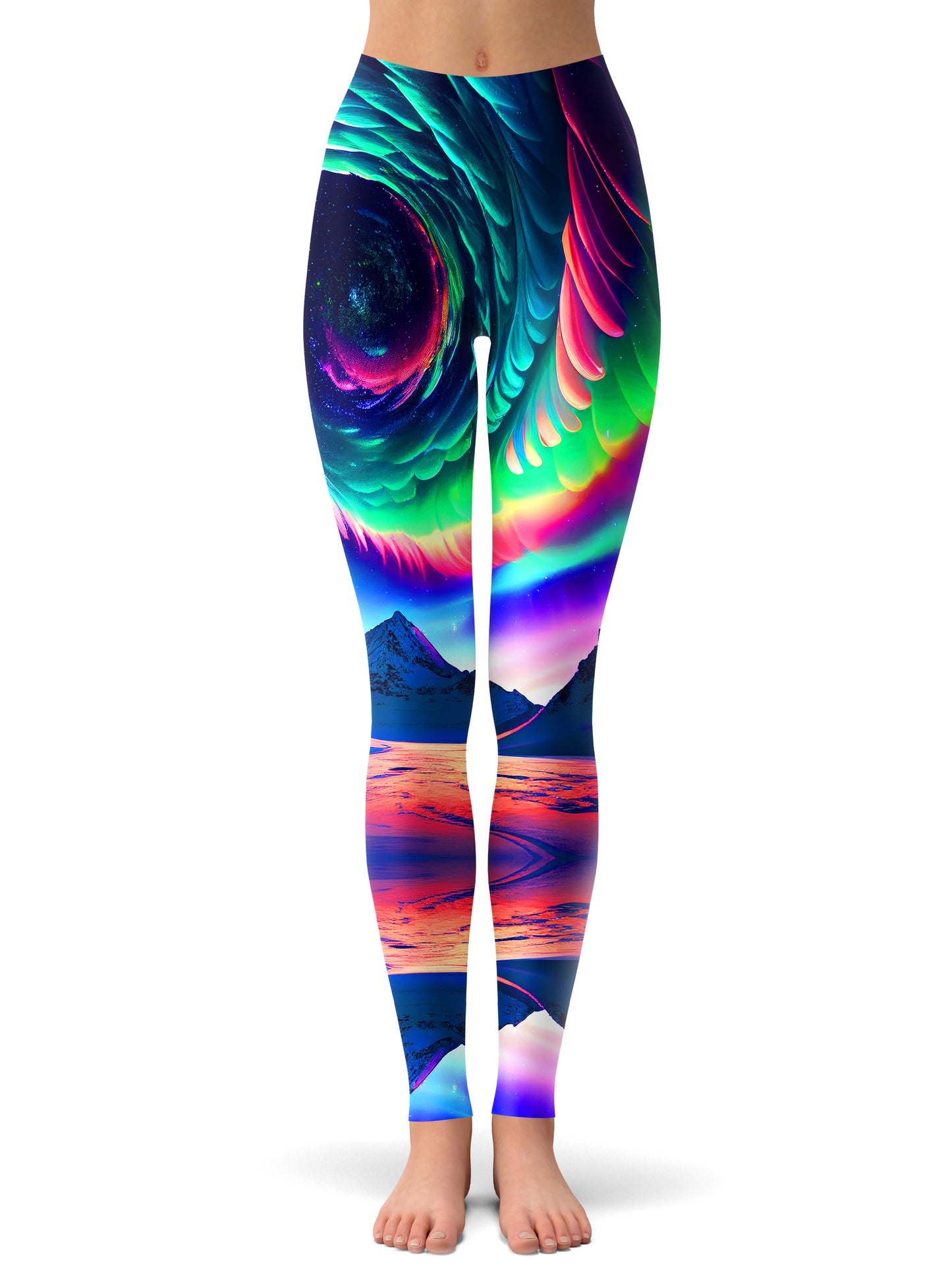 Northern Lights II Hoodie Dress and Leggings Combo, iEDM, | iEDM