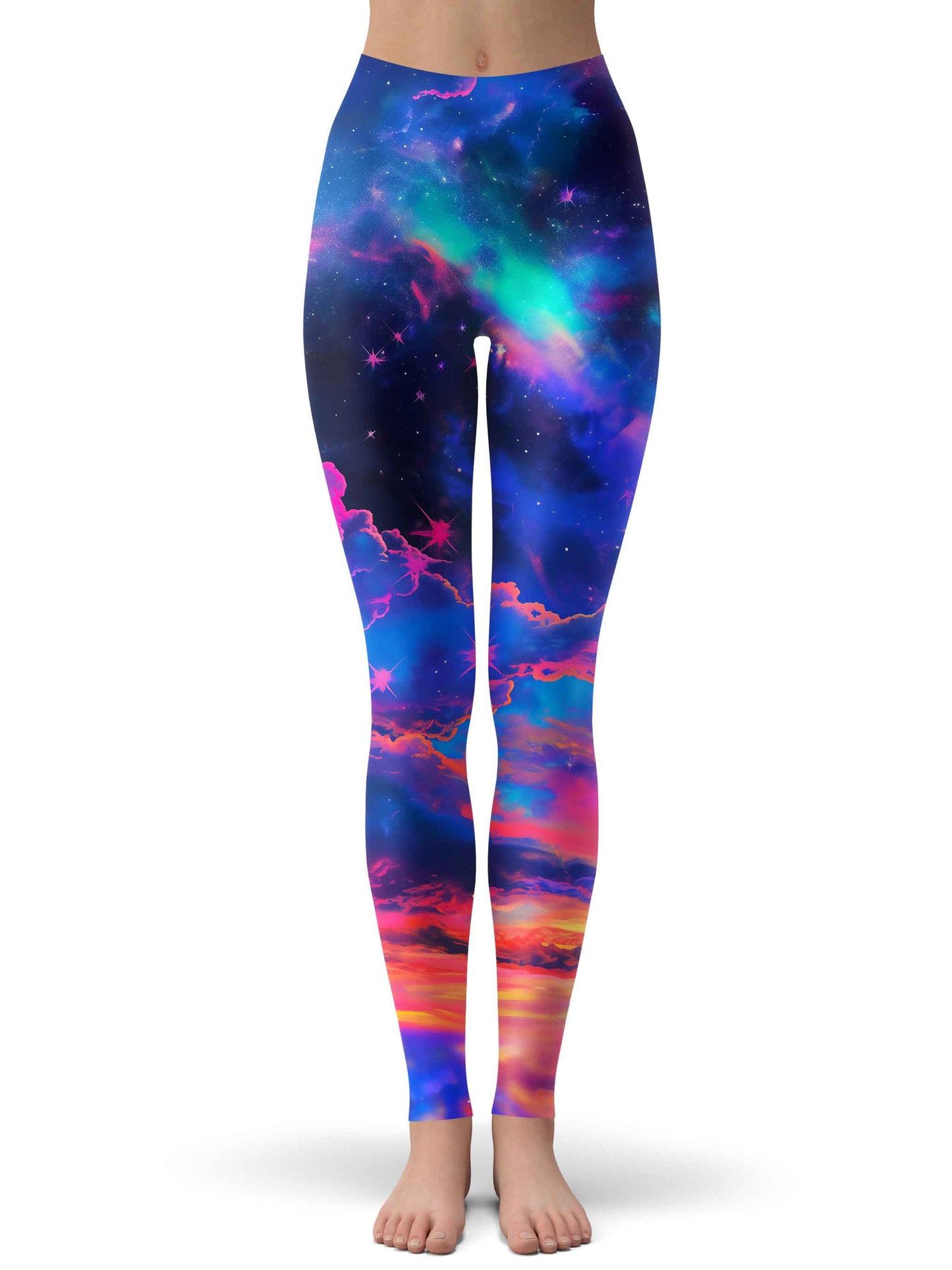 Storybook Sky Crop Top and Leggings Combo, iEDM, | iEDM