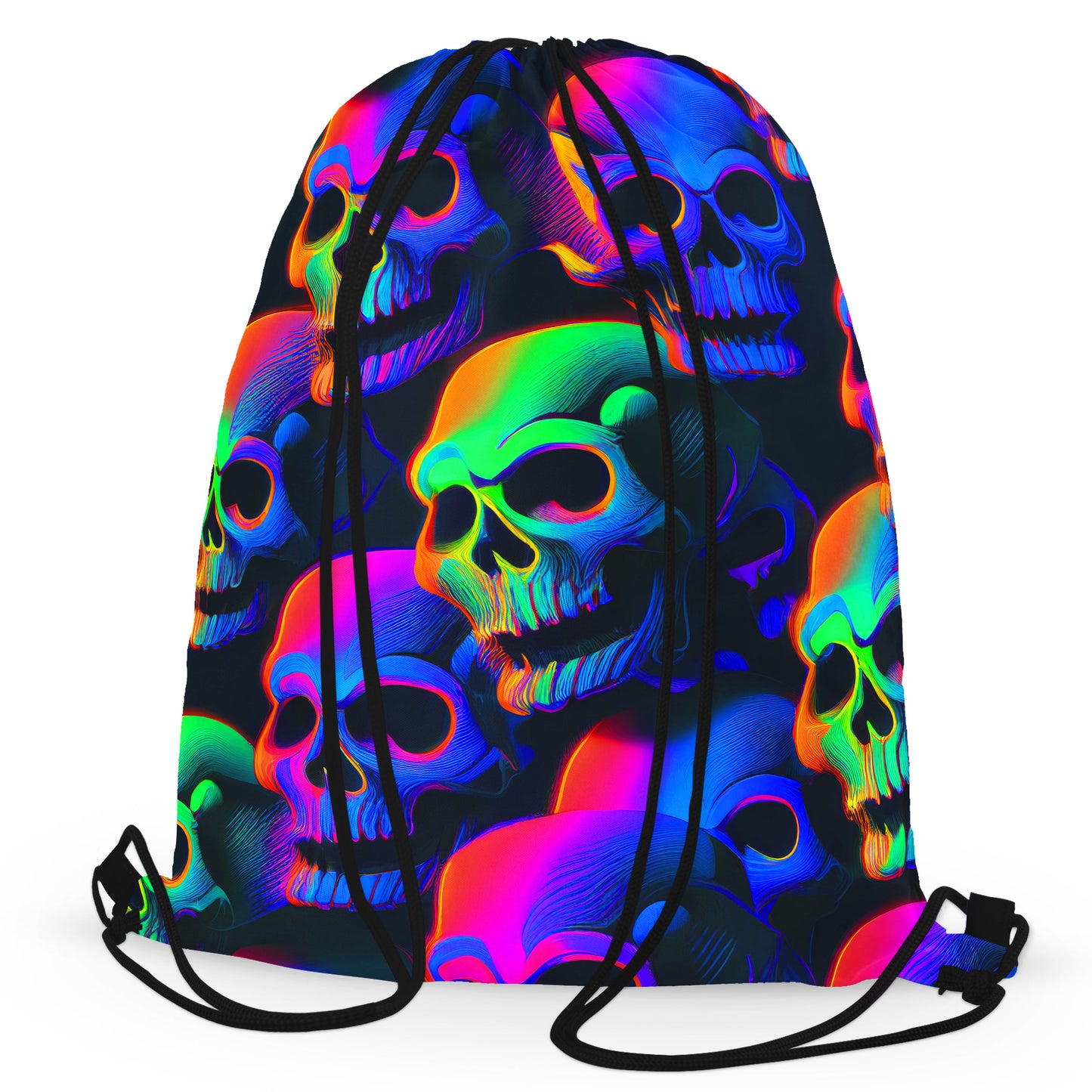 Psychedelic Nightmare Drawstring Bag, iEDM, | iEDM