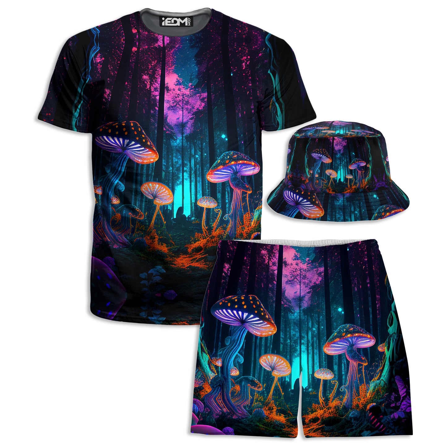 Natures Medicine T-Shirt and Shorts with Bucket Hat Combo, iEDM, | iEDM