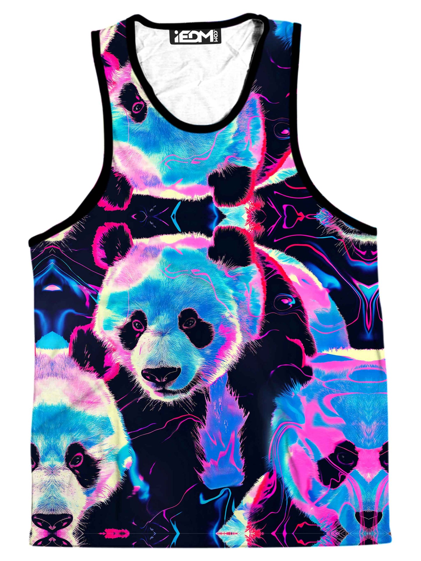 Panda Peaking Men's Tank, iEDM, | iEDM
