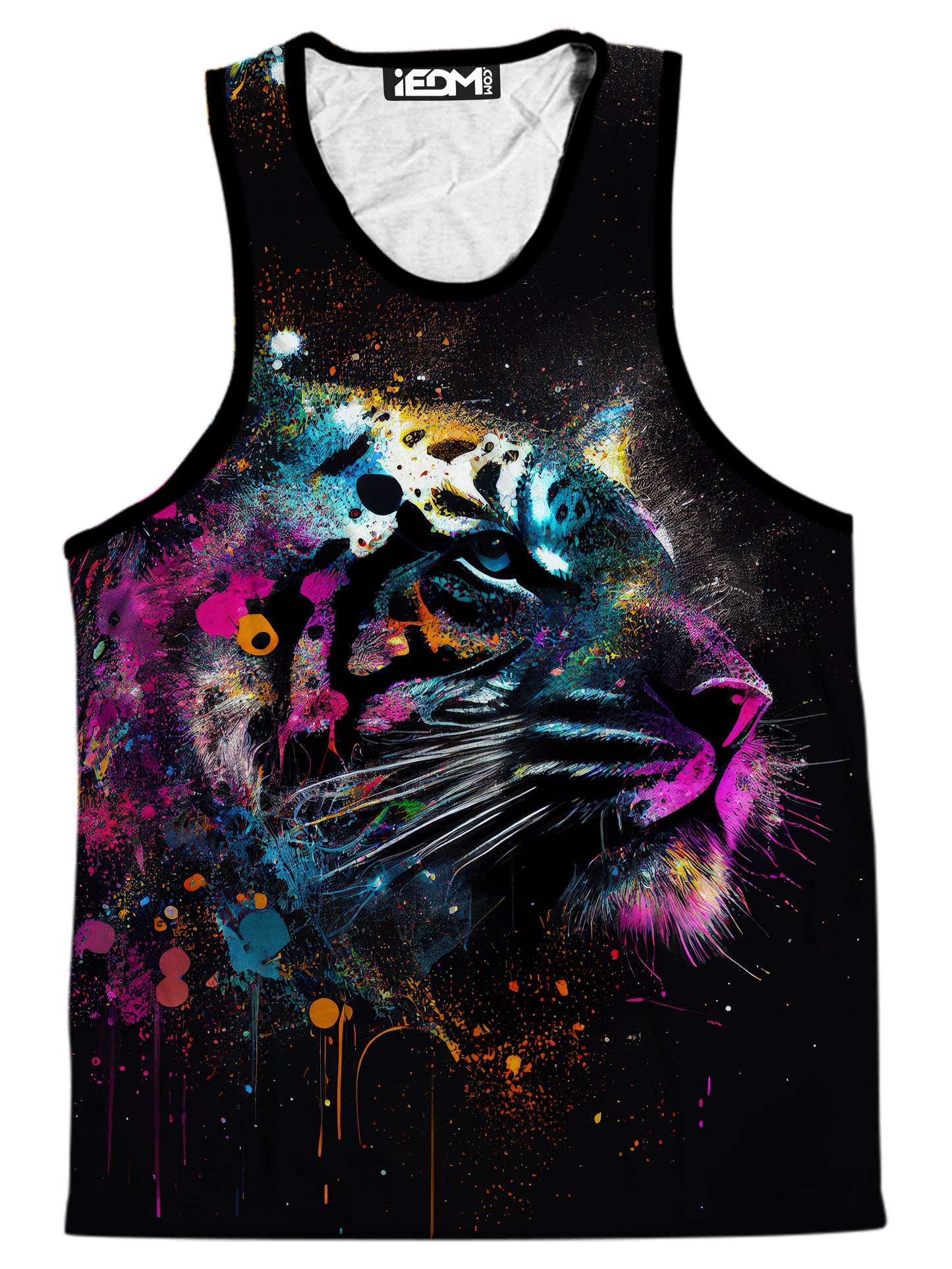 Galactic Tiger Men's Tank, iEDM, | iEDM