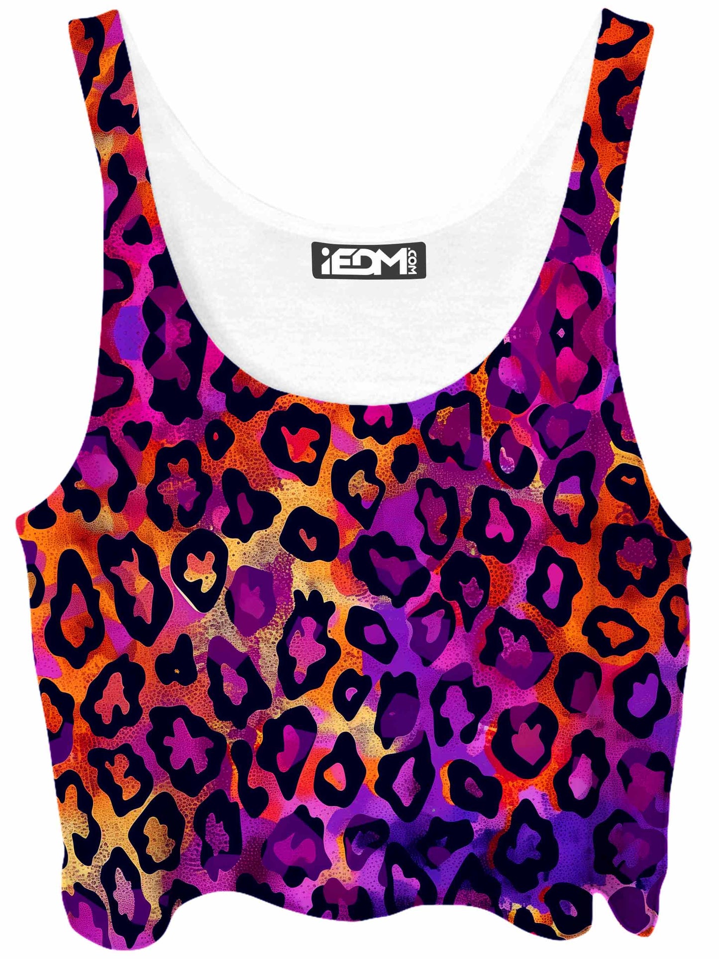 Neon Leopard Crop Top, iEDM, | iEDM