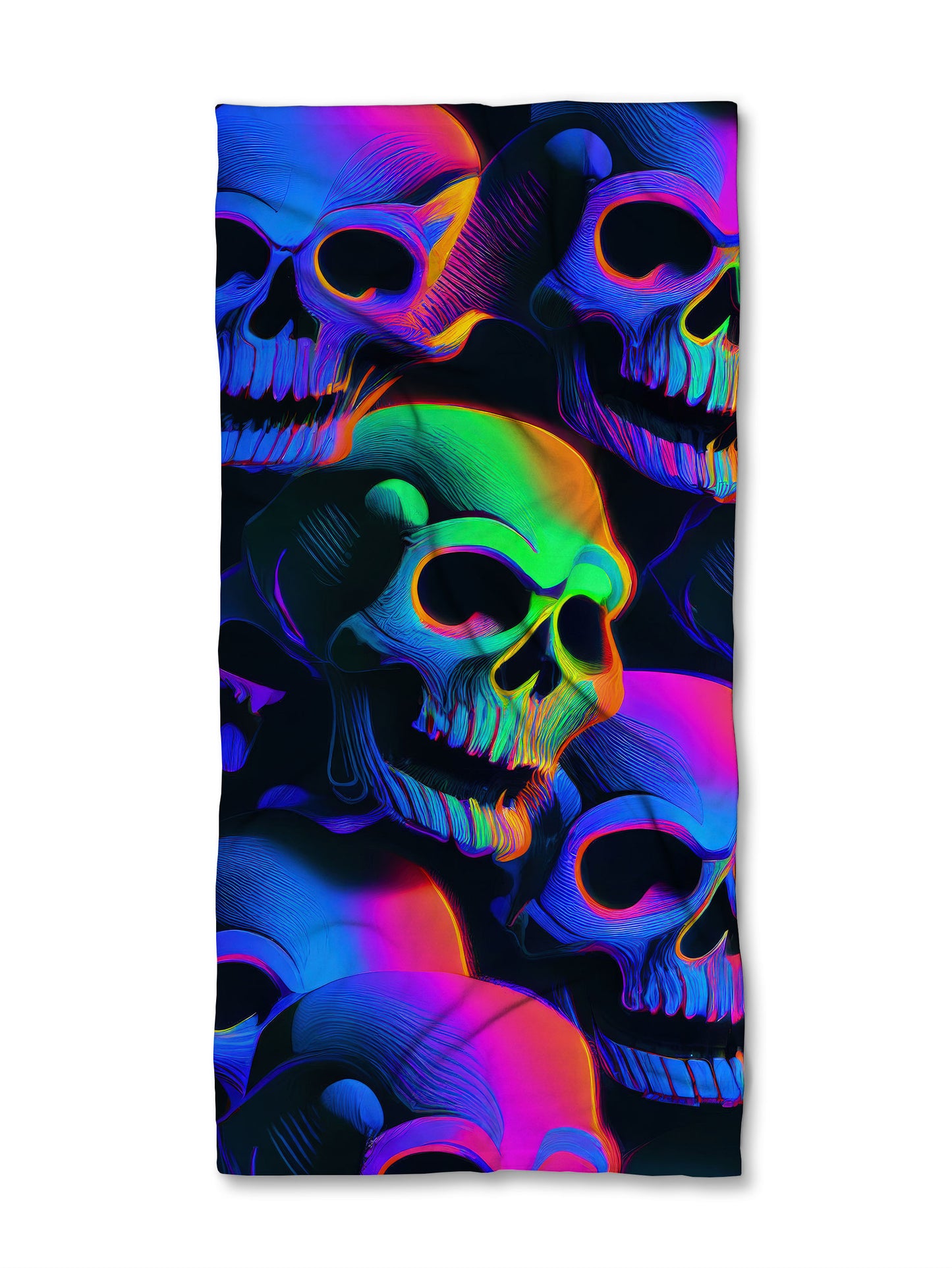 Psychedelic Nightmare Beach Throw, iEDM, | iEDM