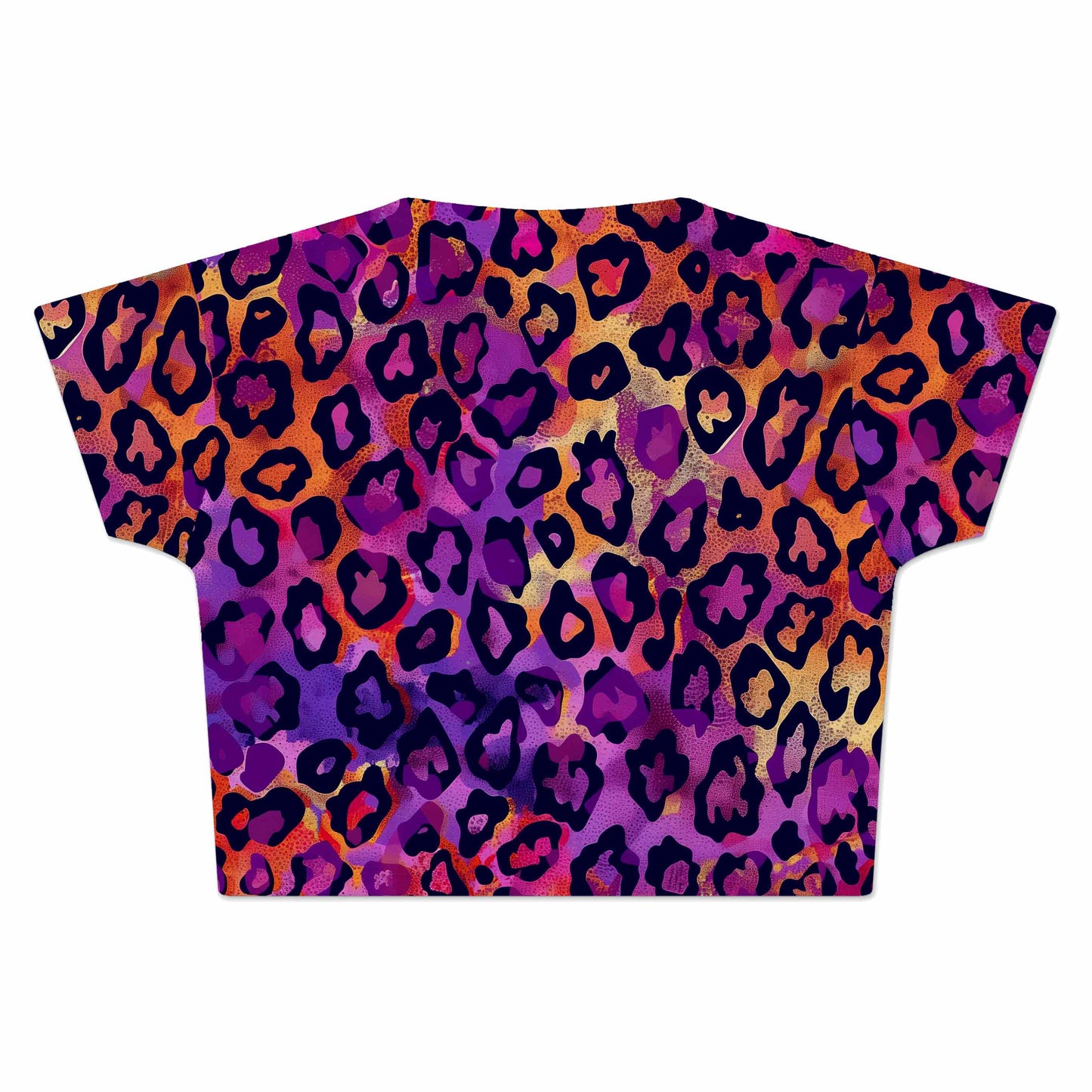 Neon Leopard Crop Tee, iEDM, | iEDM