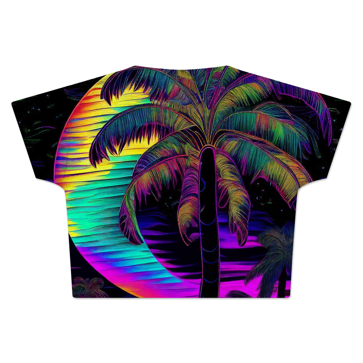 Neon Nights Crop Tee, iEDM, | iEDM