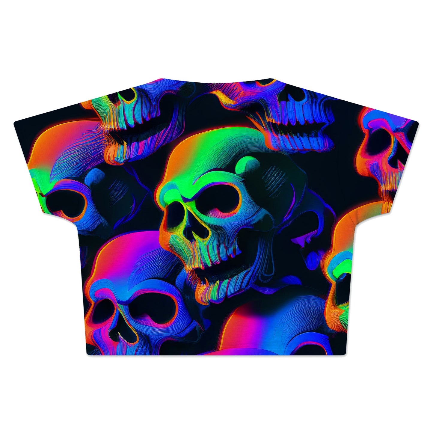 Psychedelic Nightmare Crop Tee, iEDM, | iEDM
