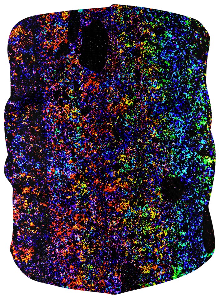 Lightning Rainbow Bandana Mask