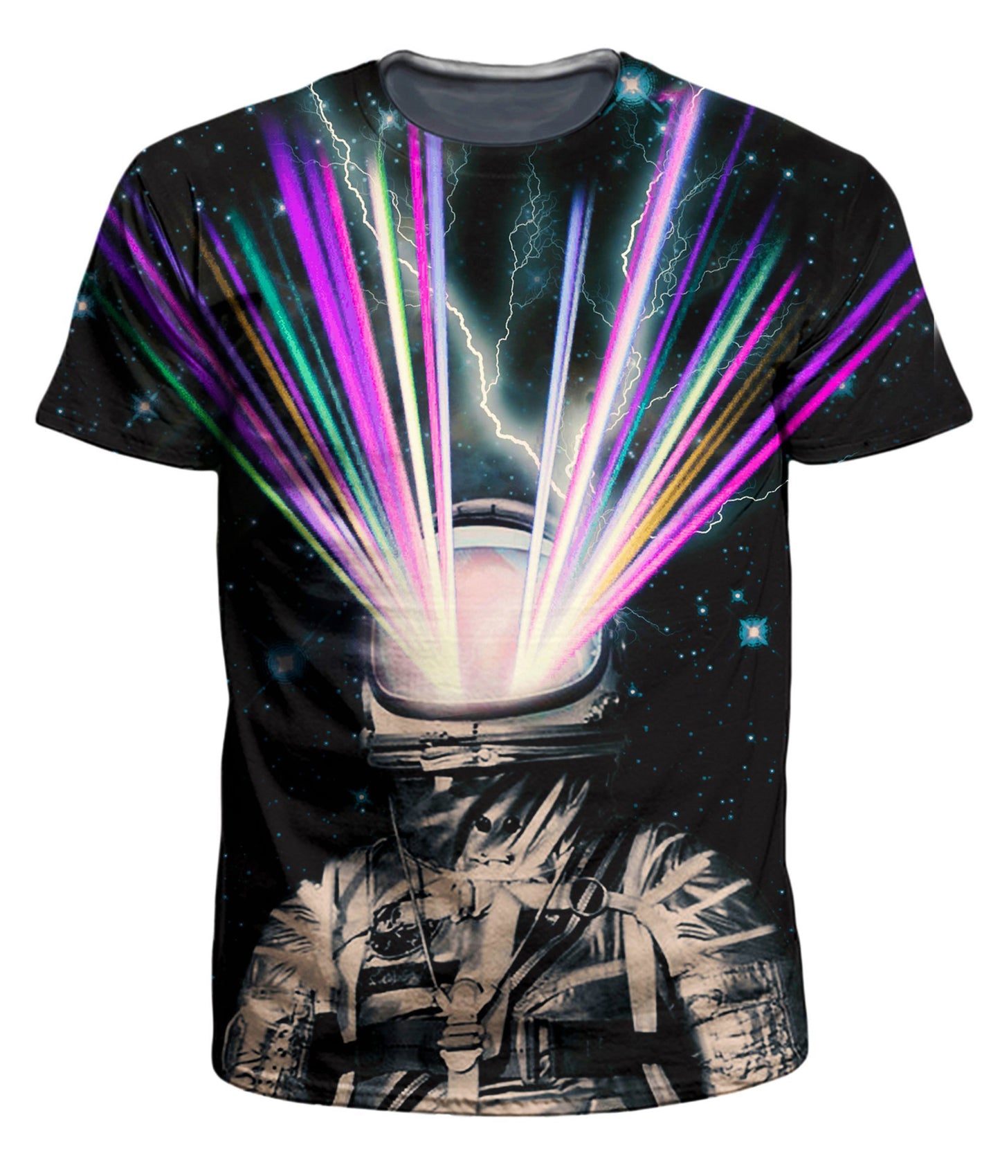 80's Astronaut Men's T-Shirt, On Cue Apparel, | iEDM
