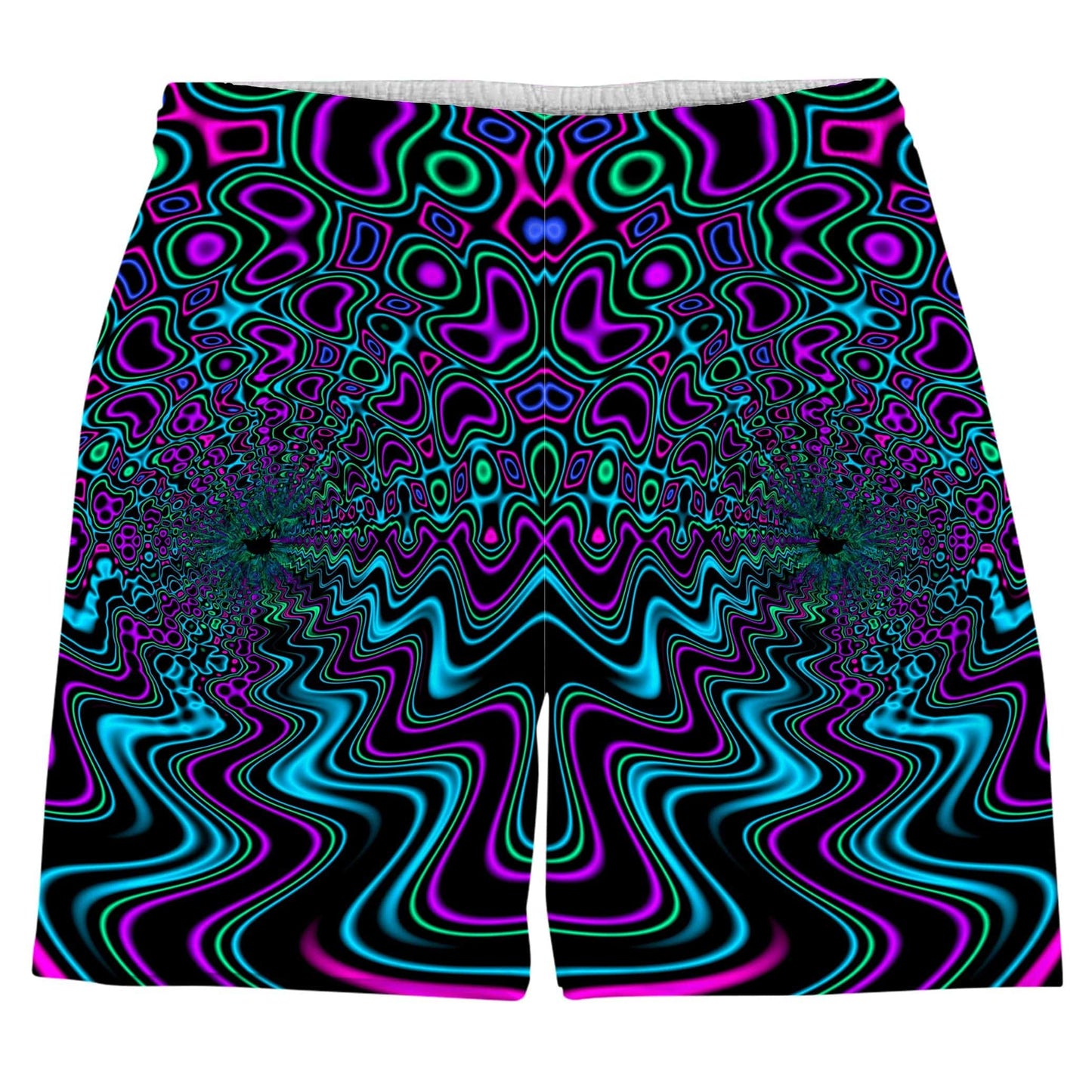 Fractal River Lounge Shirt and Shorts Combo - iEDM