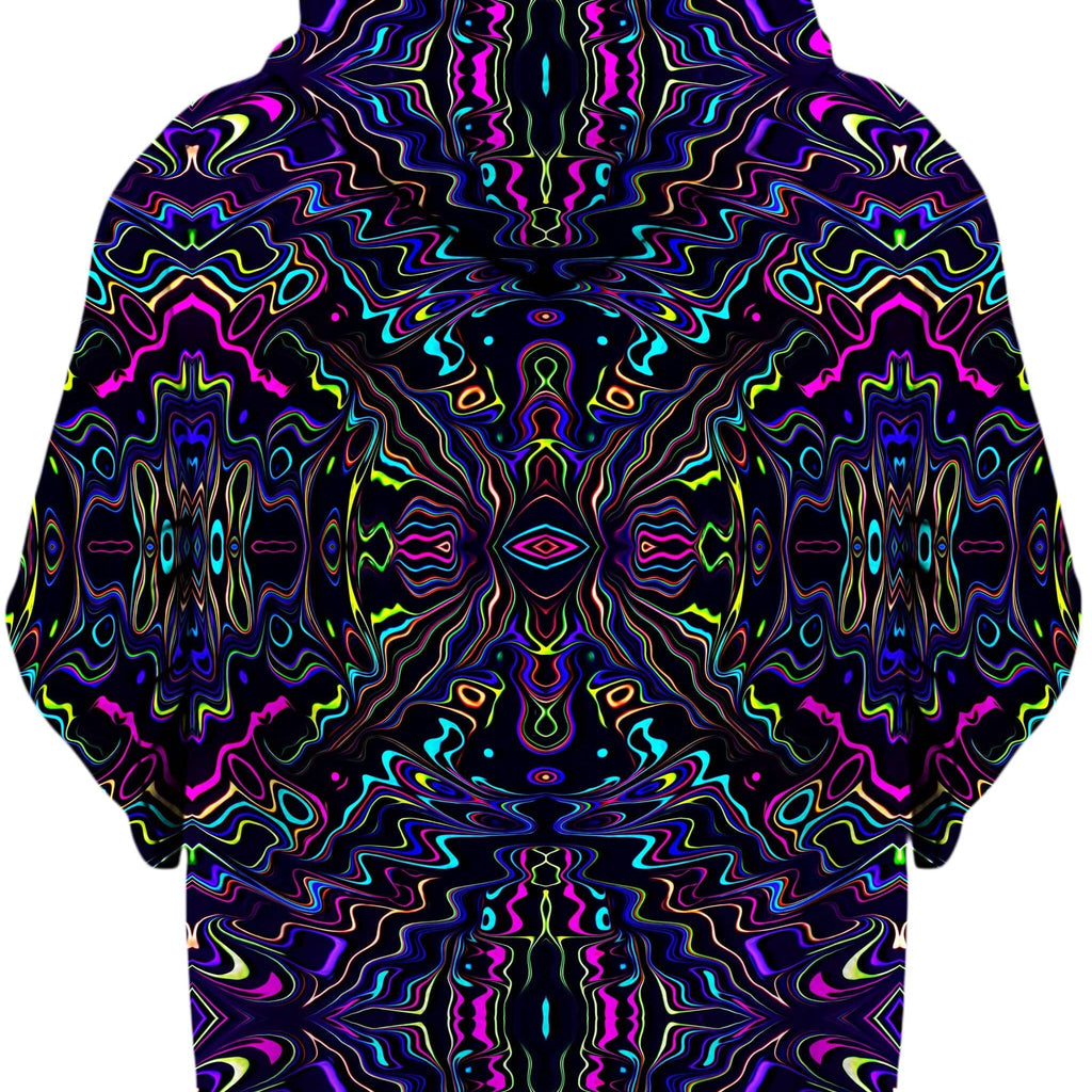 Wonky Vision Unisex Hoodie, Psychedelic Pourhouse, | iEDM