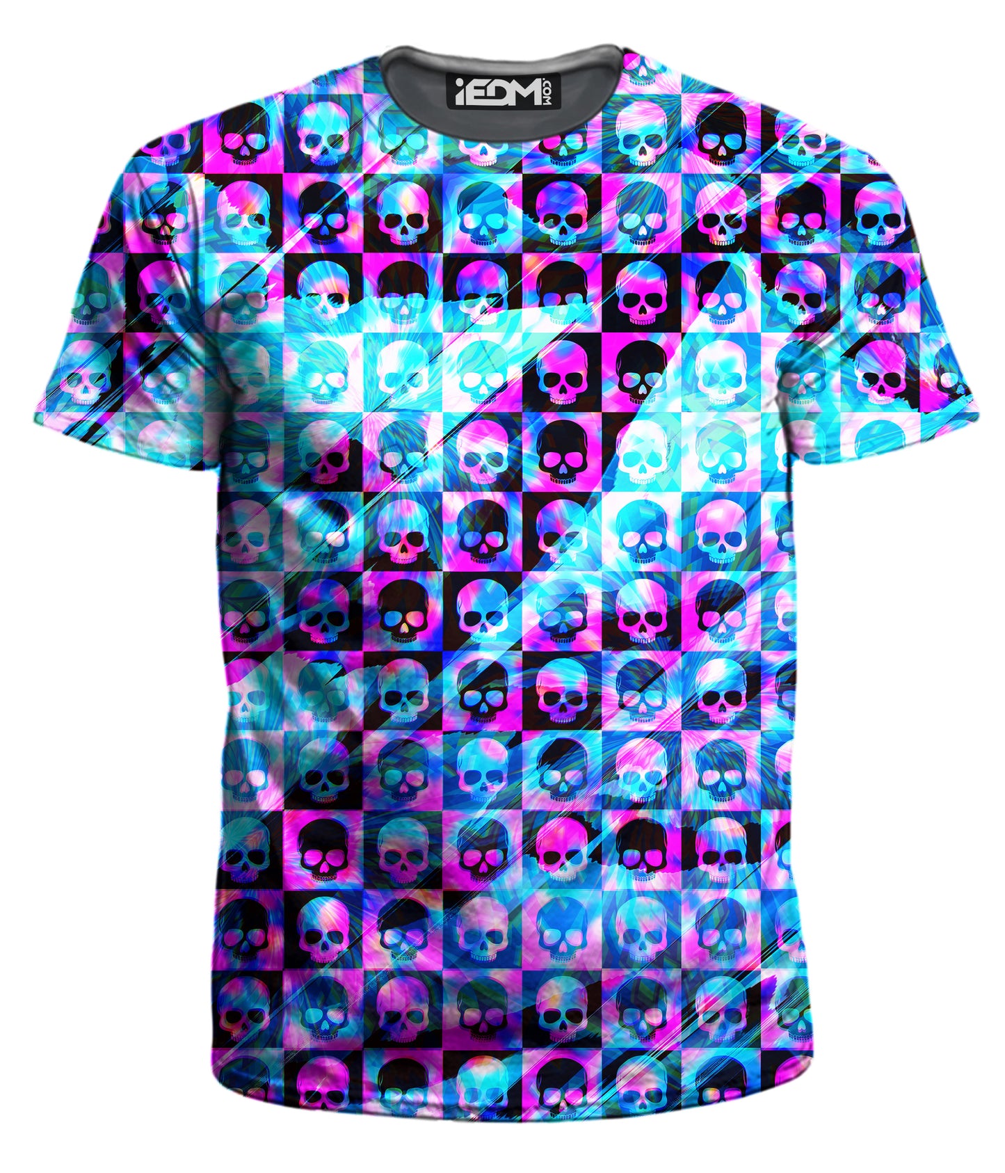 Skull Fam Blue Men's T-Shirt, Art Design Works, | iEDM
