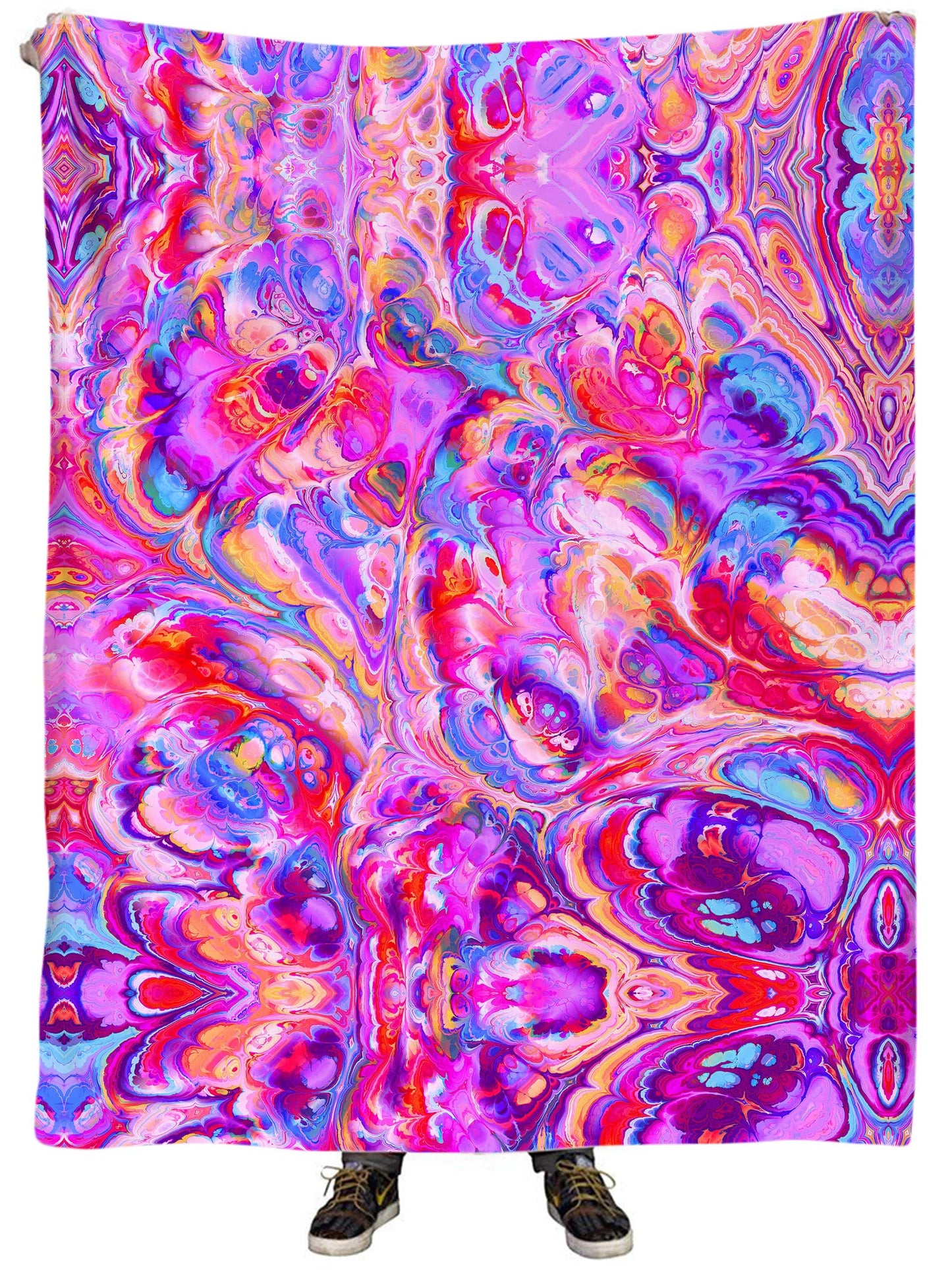 Plasma Flow Plush Blanket, Art Design Works, | iEDM