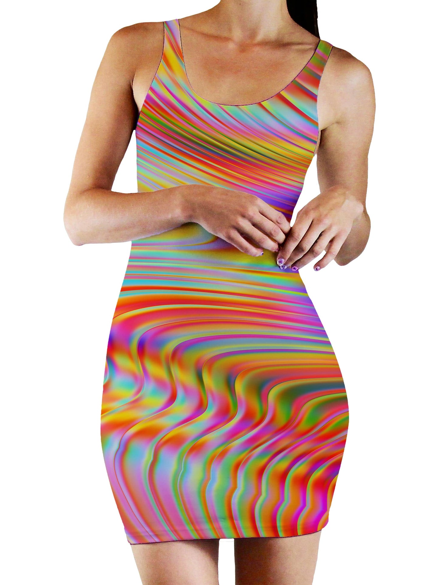 Afternoon Delight Bodycon Mini Dress, Art Design Works, | iEDM