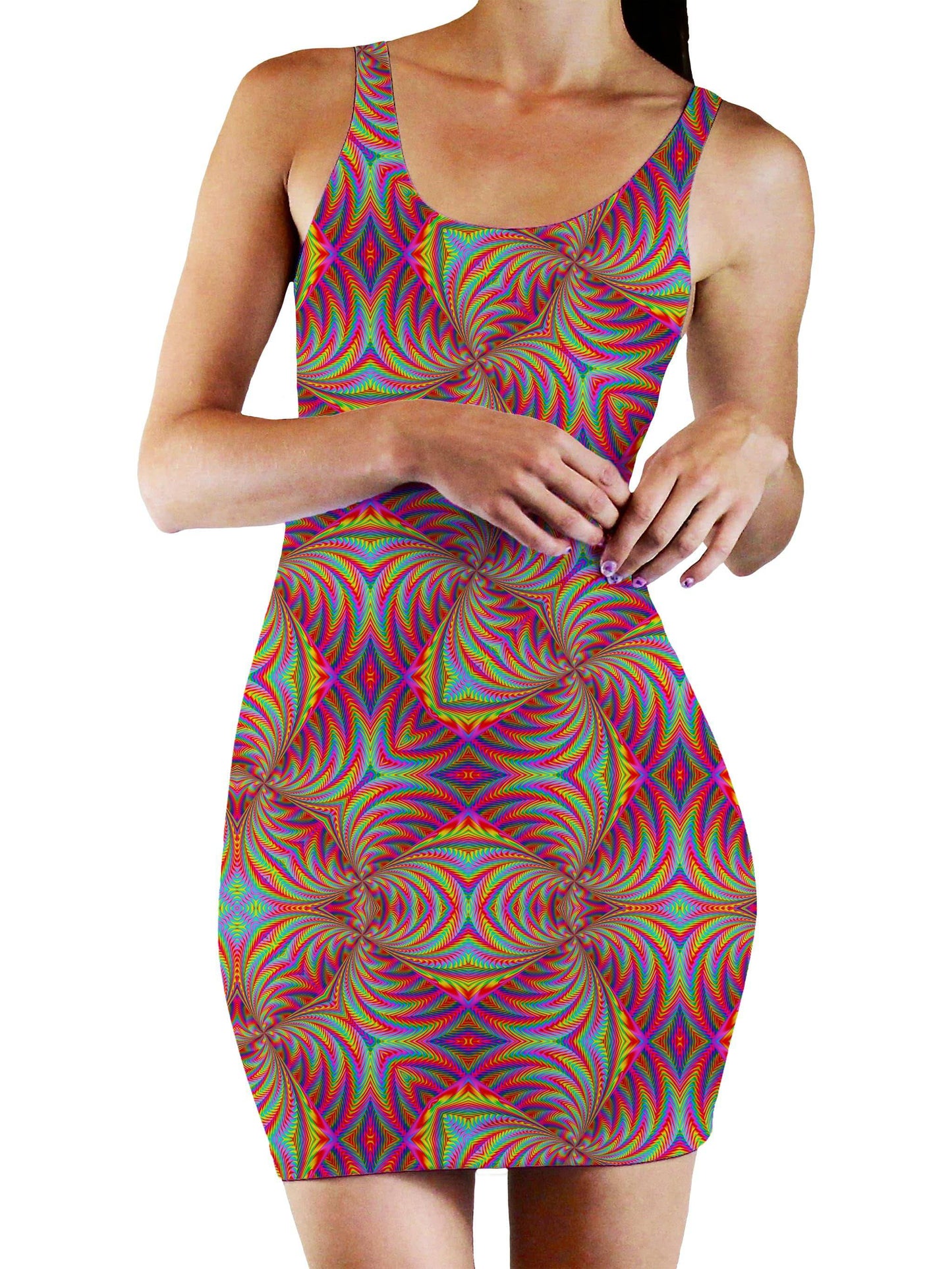 All The Faves Bodycon Mini Dress, Art Design Works, | iEDM