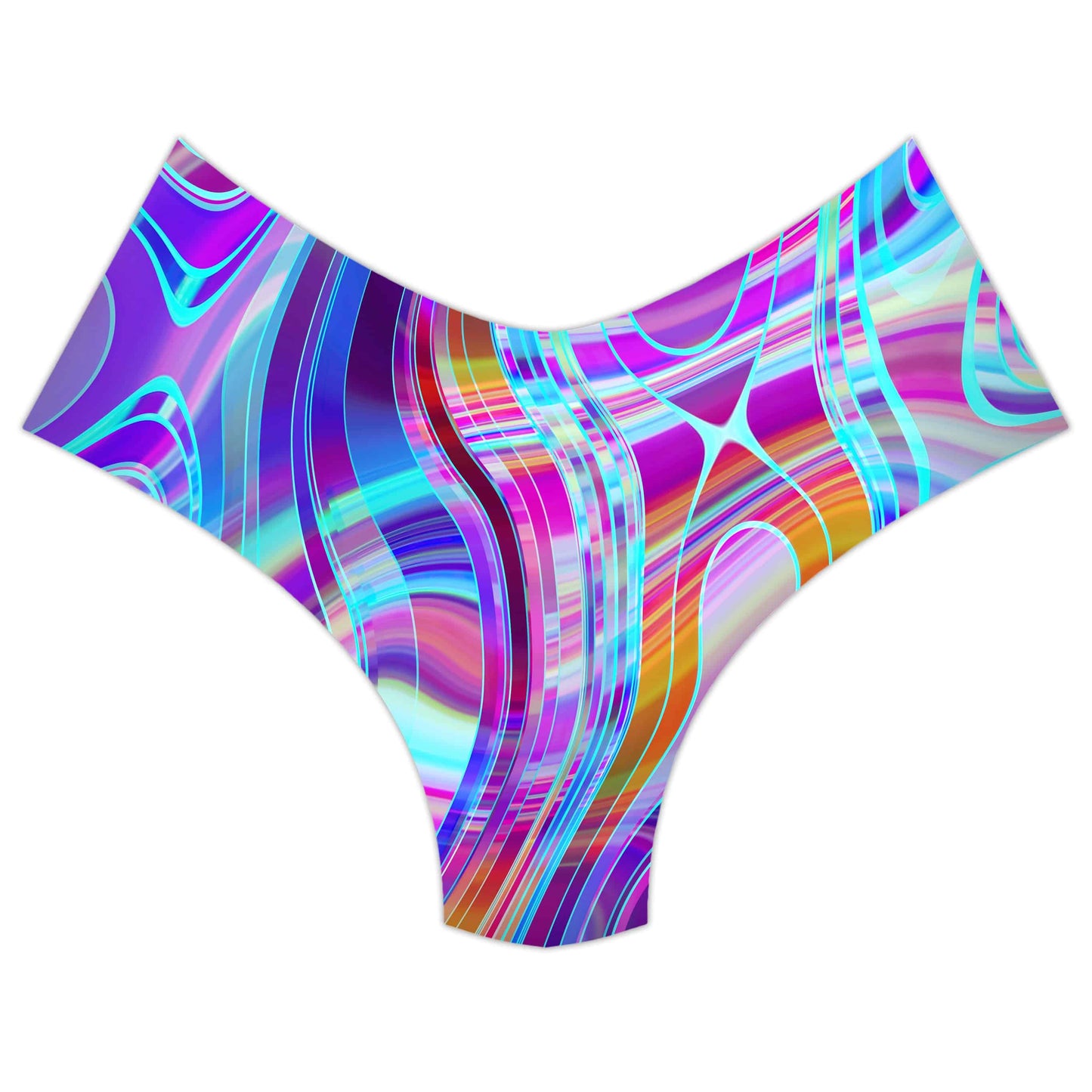 Aqua Realm Booty Shorts, Art Design Works, | iEDM