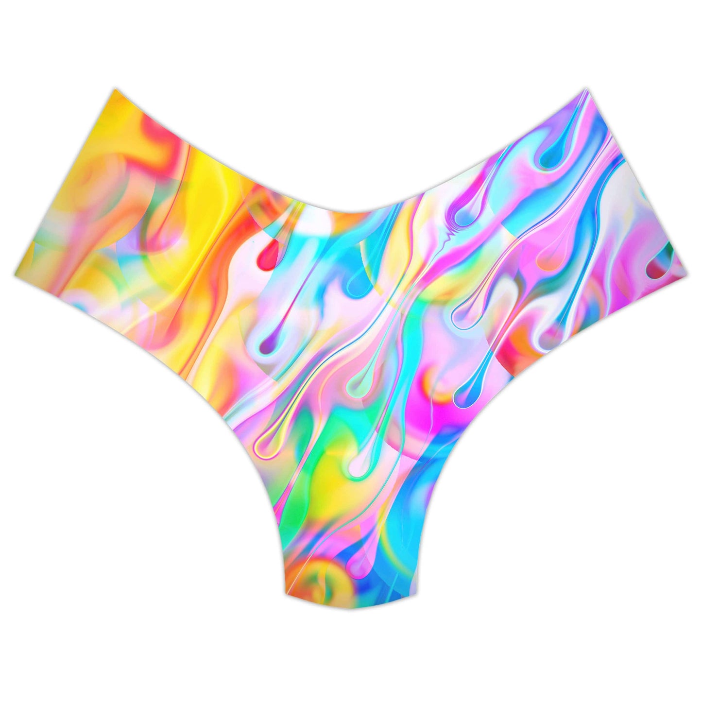 Blissful Drip Booty Shorts, Art Design Works, | iEDM