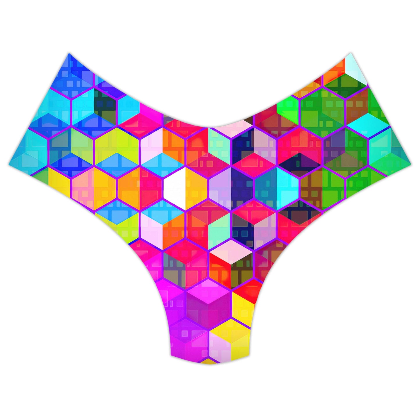 Cubism Booty Shorts, Art Design Works, | iEDM