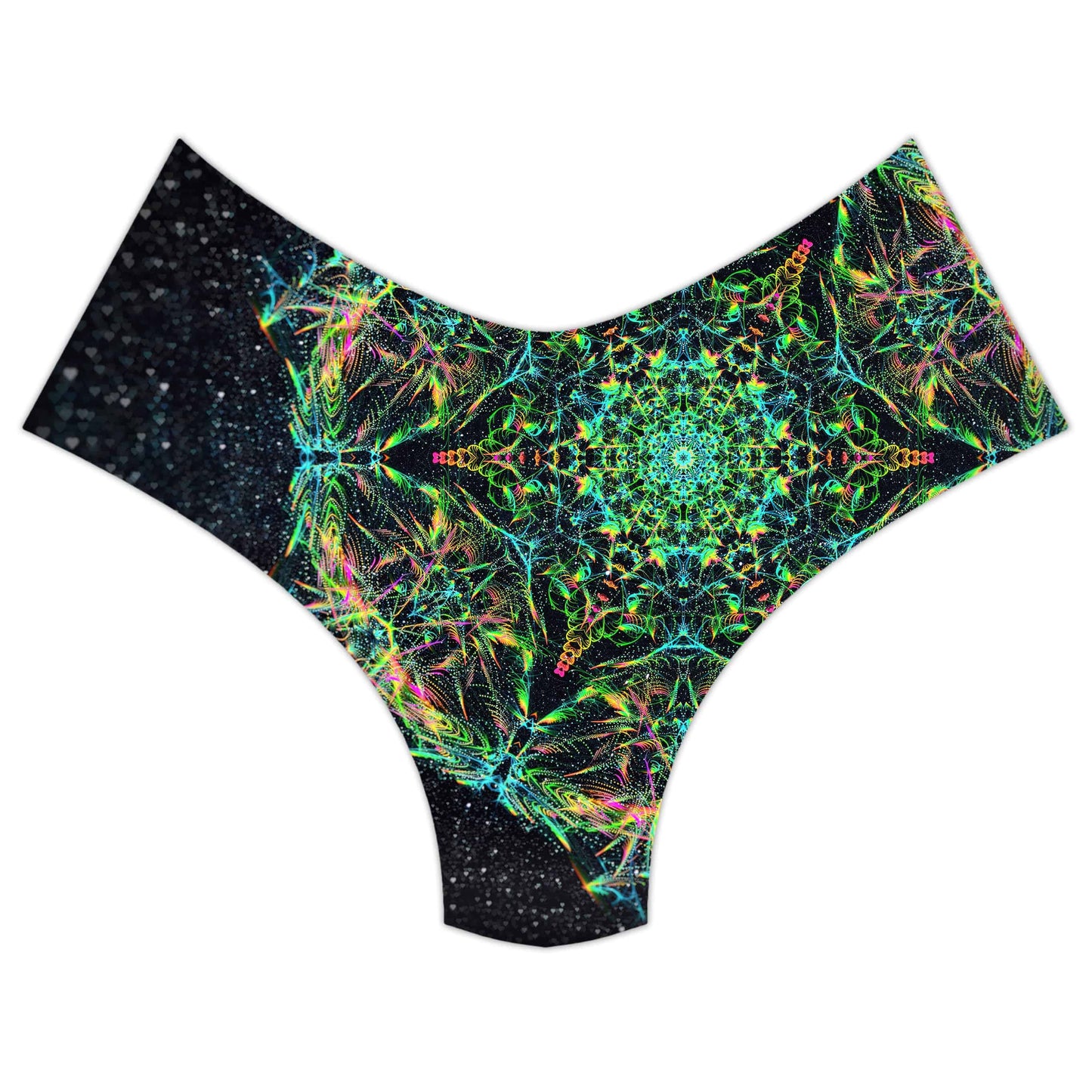 Green Prism Booty Shorts, Art Design Works, | iEDM