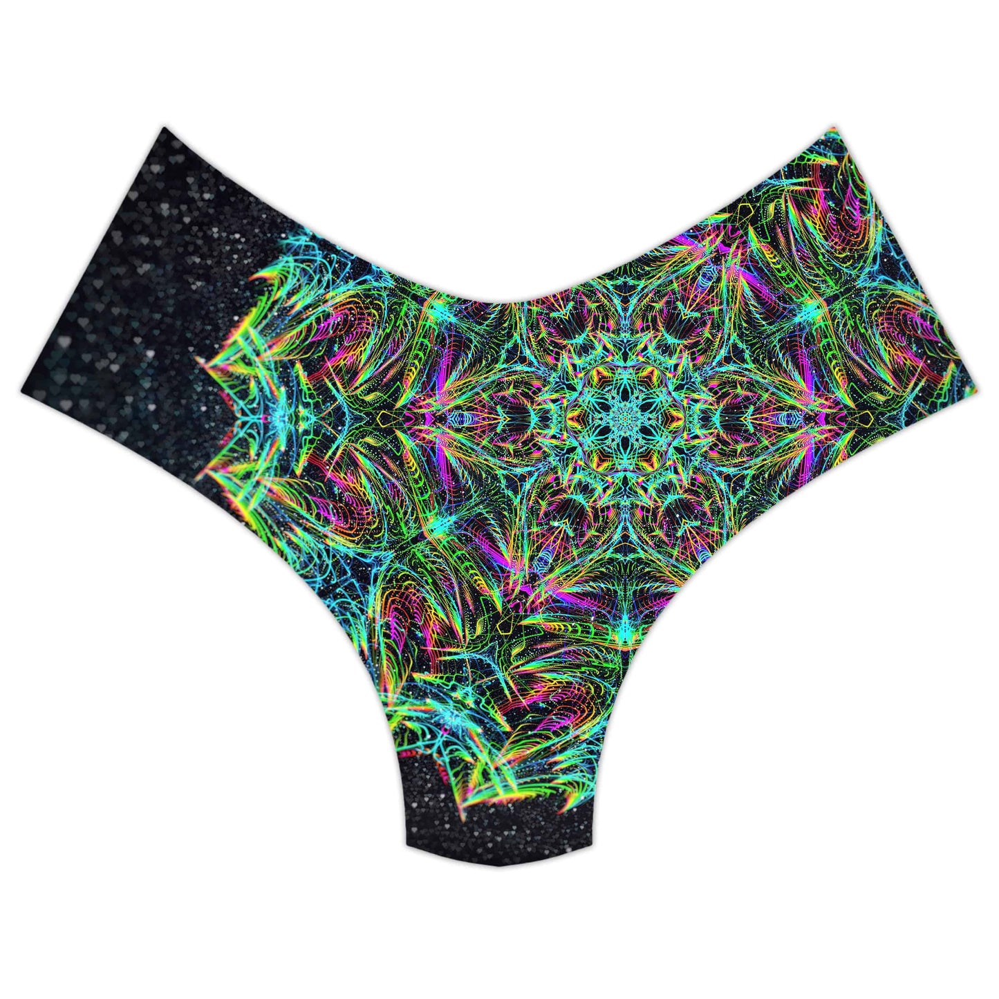 Green Warp Booty Shorts, Art Design Works, | iEDM