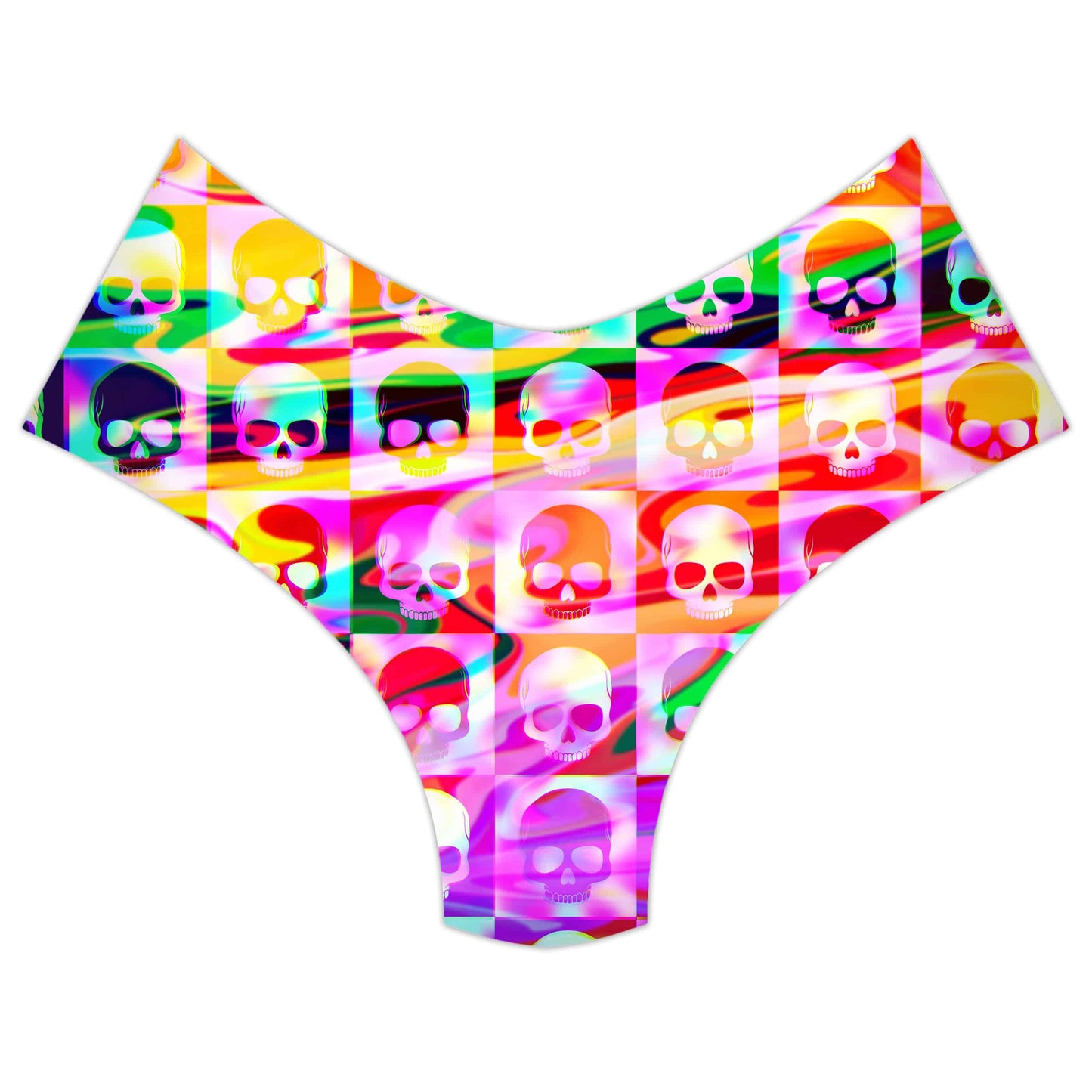 Skull Fam Purple Booty Shorts, Art Design Works, | iEDM